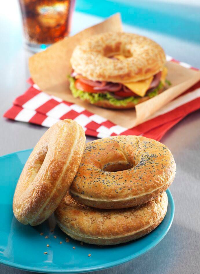 2 plaques Bagel Snack Collection XA8116F0