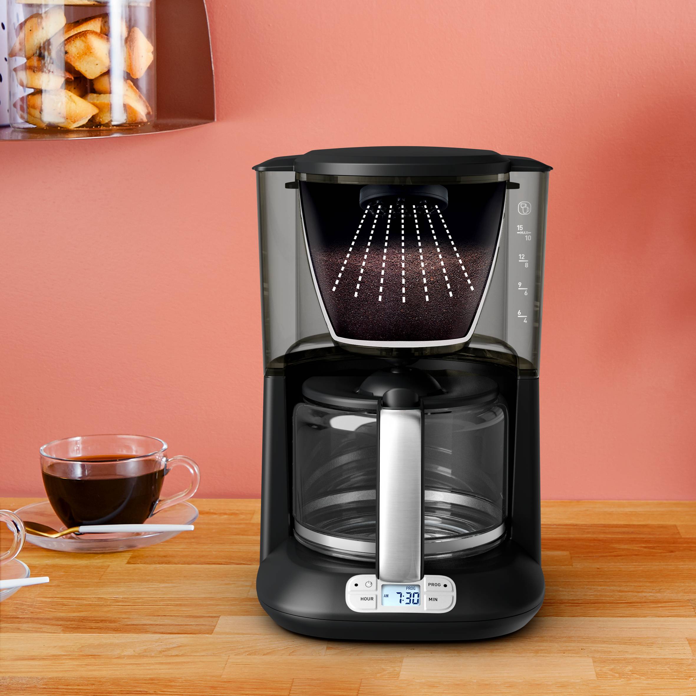 TEFAL MAISON Coffee Maker 10 cups CM461811