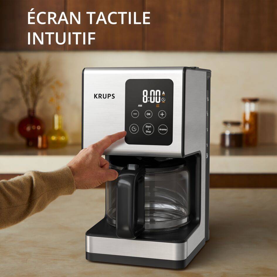 Selection, Cafetière filtre, Écran tactile intuitif, Résultats parfaits