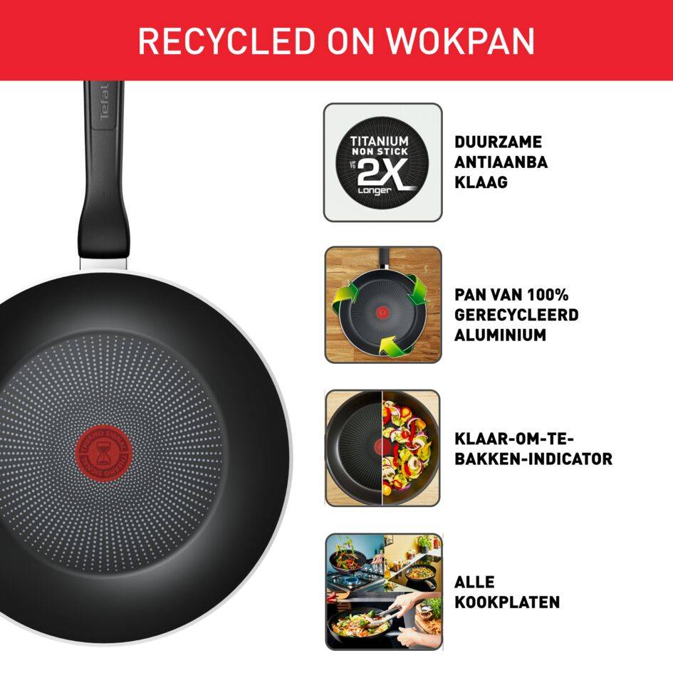 Recycled on C2971932 Wokpan - 28 cm - Inductie