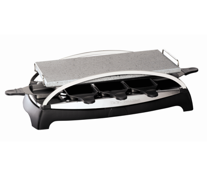 Steengrill/inox raclette