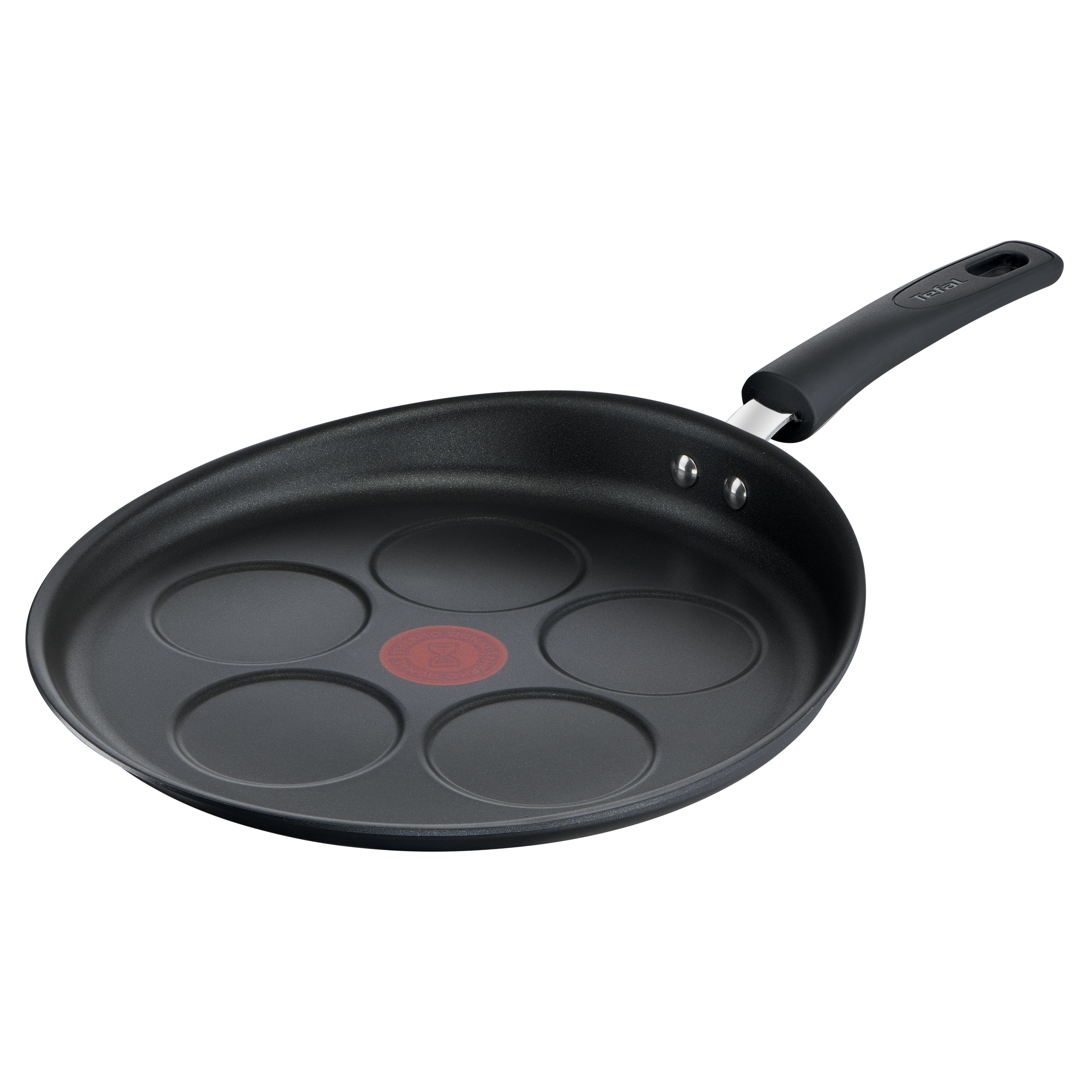 Bonne Maman E2360014 Poêle à Blinis - 27 cm - 5 blinis - Induction