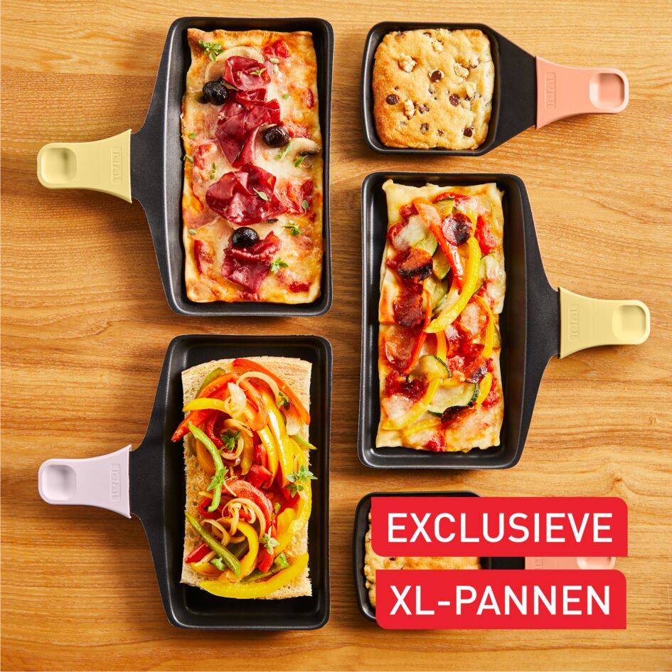 Food & Co RE651JF0 Veelzijdig raclettetoestel - 8 personen