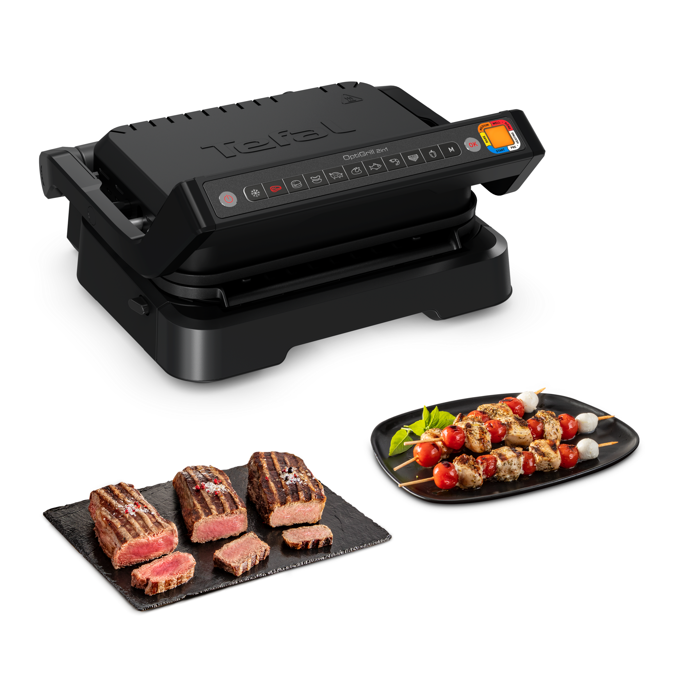 OptiGrill 2-in-1 Zwart