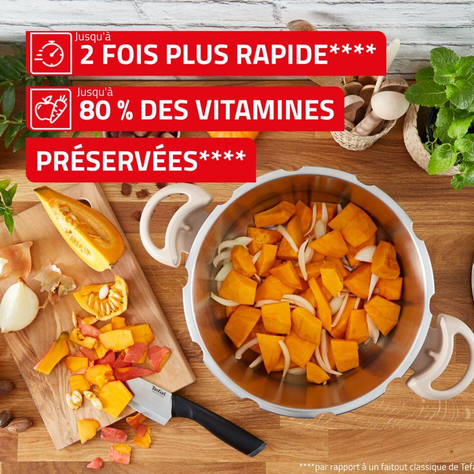 Clipso Minut'Eco P4624972 Cocotte-minute - 9L