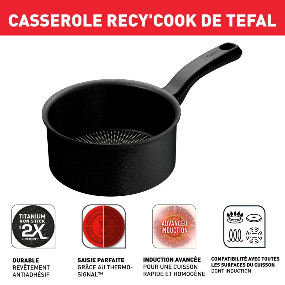 Recy'Cook G2672802 Poêlon - 16 cm - Induction