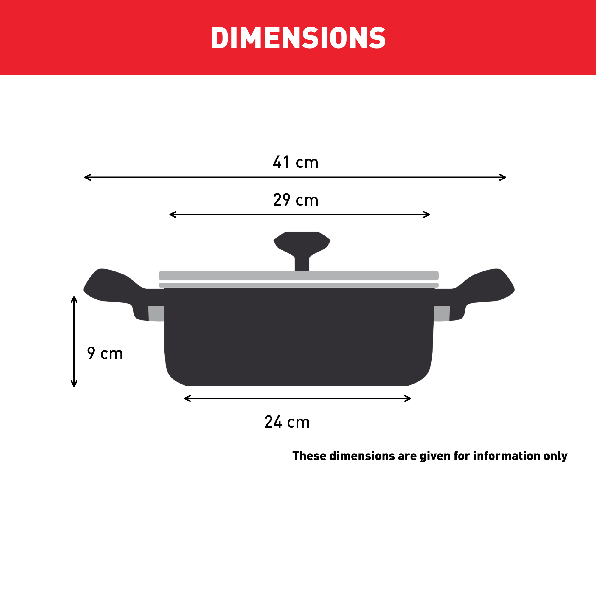 Unlimited G2597283 Sauteerpan + deksel - 28 cm - Inductie