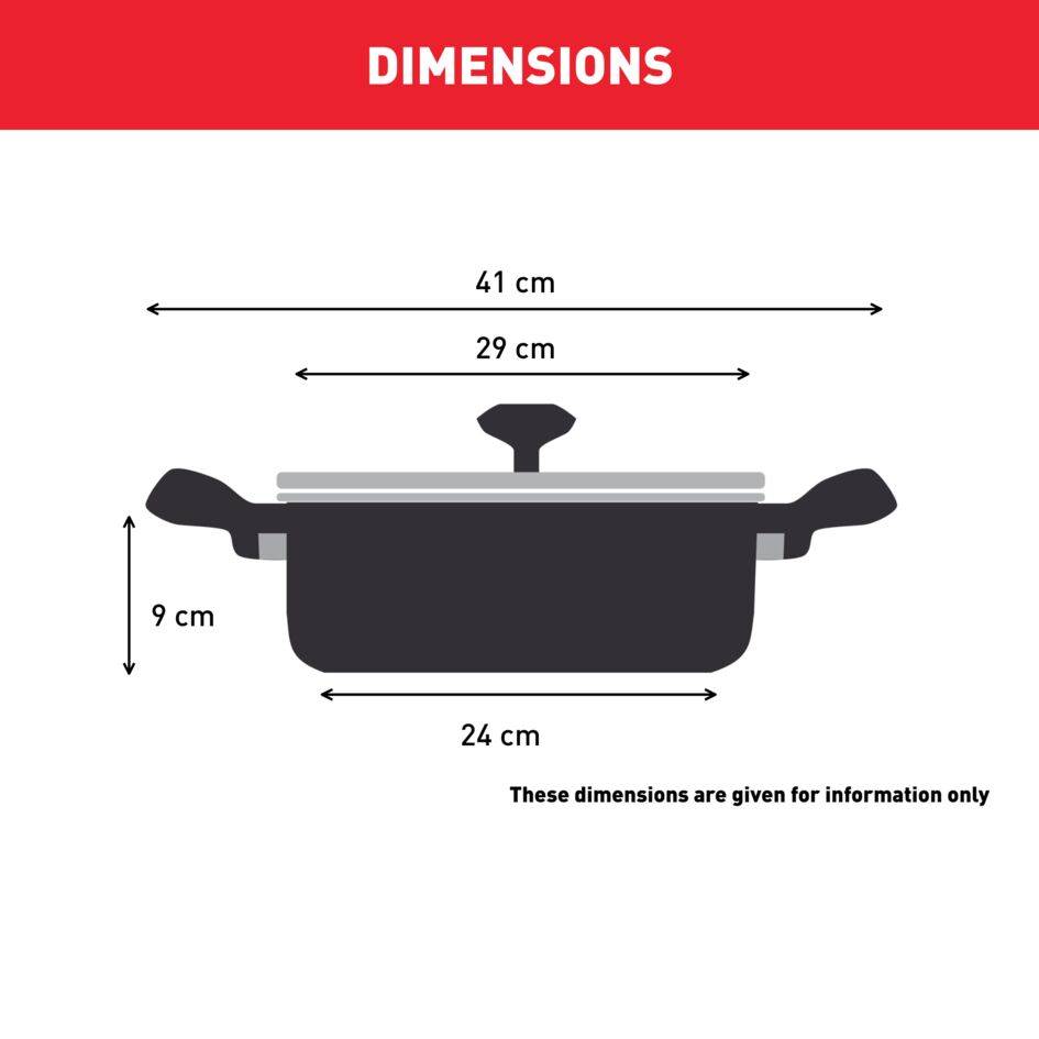 Unlimited G2597283 Sauteerpan + deksel - 28 cm - Inductie