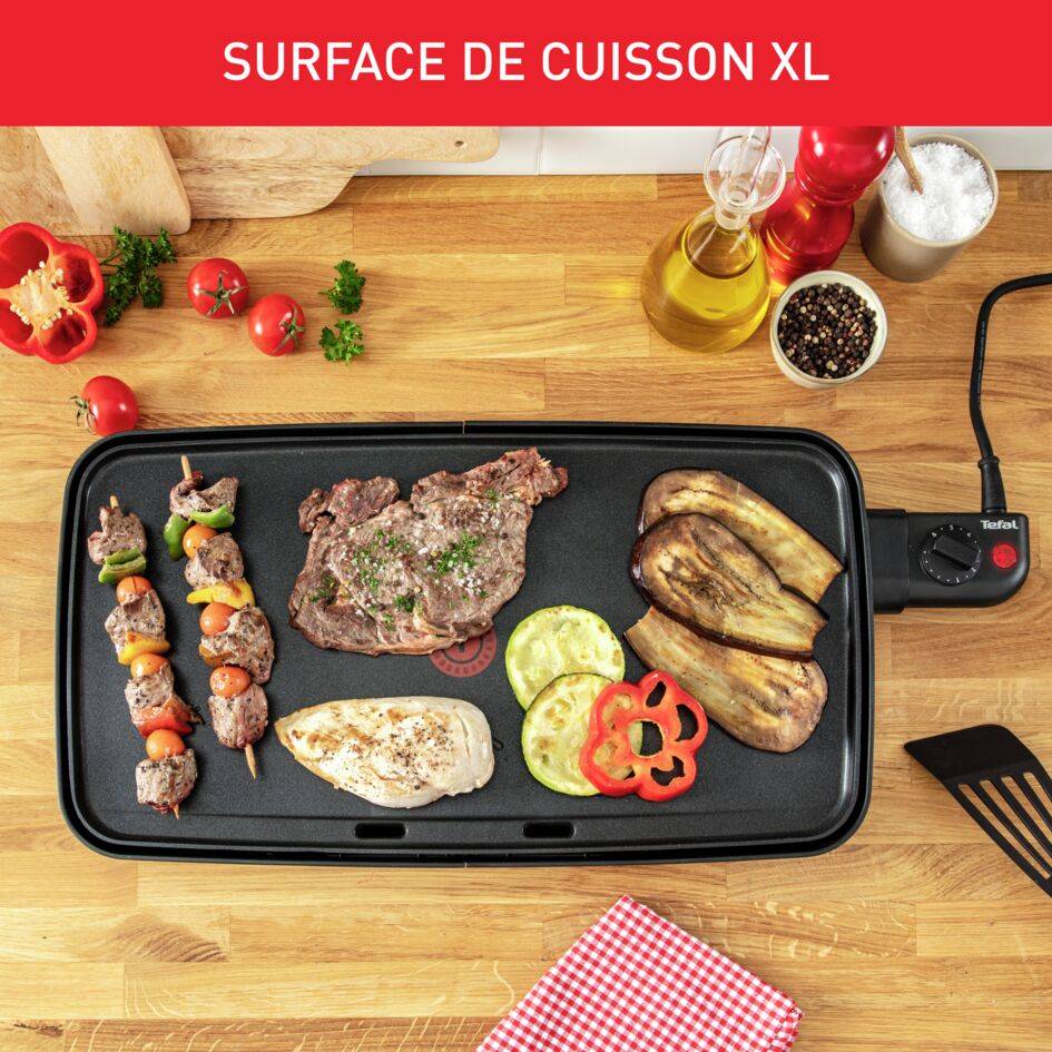 Malaga CB503813 Plancha XL - 2000W - 25,5x51 cm