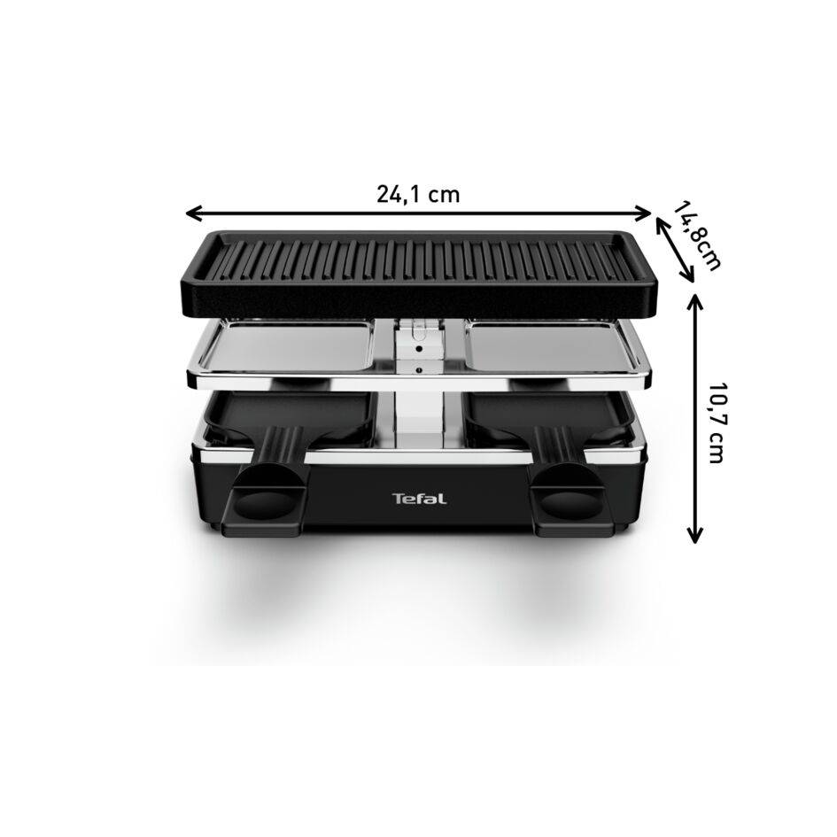 Plug & Share RE230812 Appareil à raclette - 2 personnes