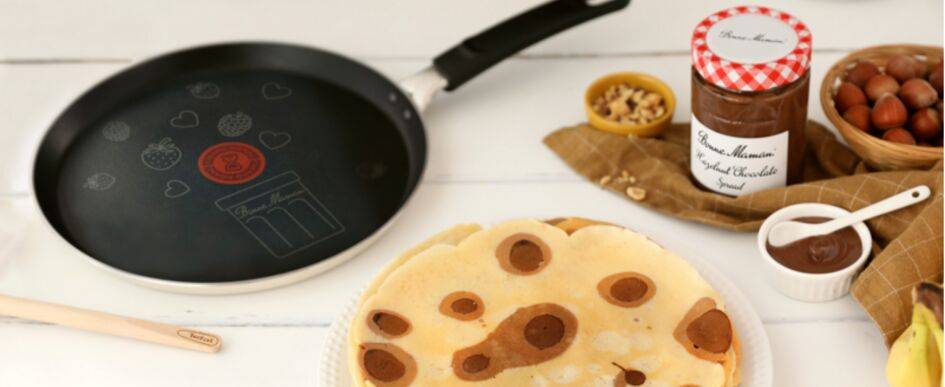 Bonne Maman B4339702 Galettière 34 cm + répartiteur en bois