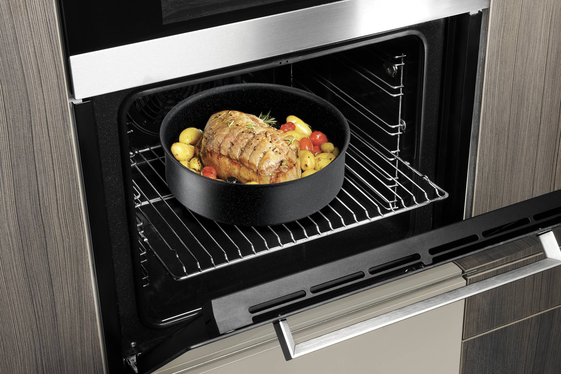 Ingenio Black Stone L3999402 Set 10 pièces - Induction