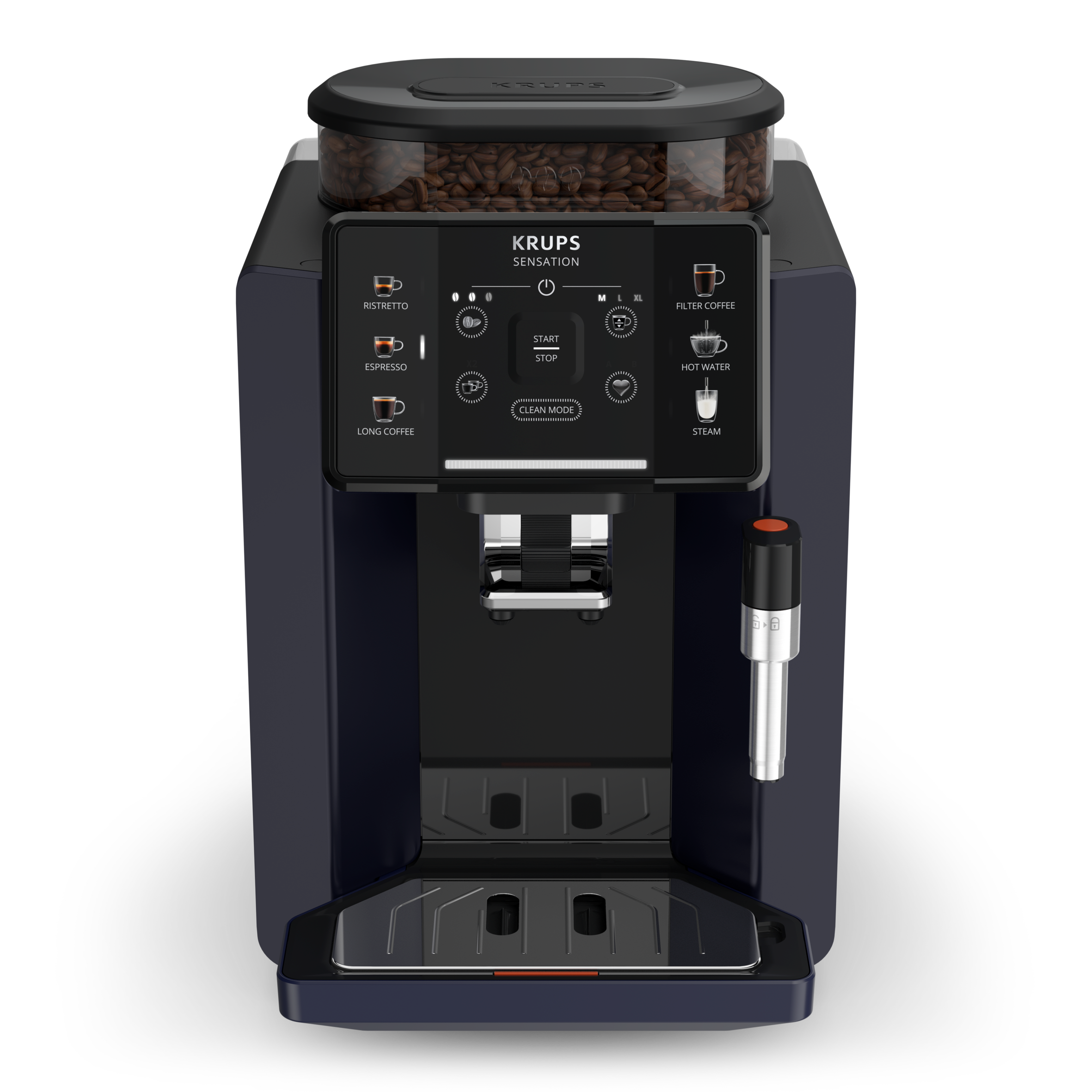 Sensation EA910B10 Machine à Espresso automatique à grains - 4 recettes de café - 1,7L