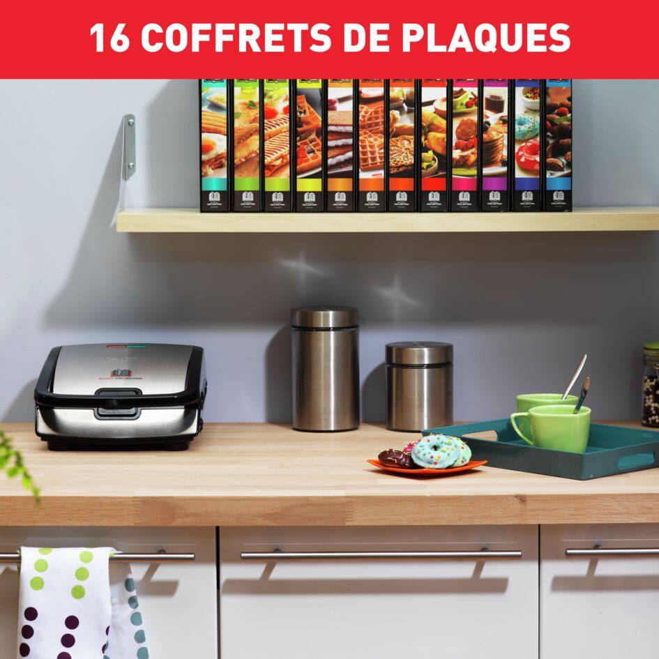 Snack Collection SW853D12 Gaufrier & Appareil croque monsieur