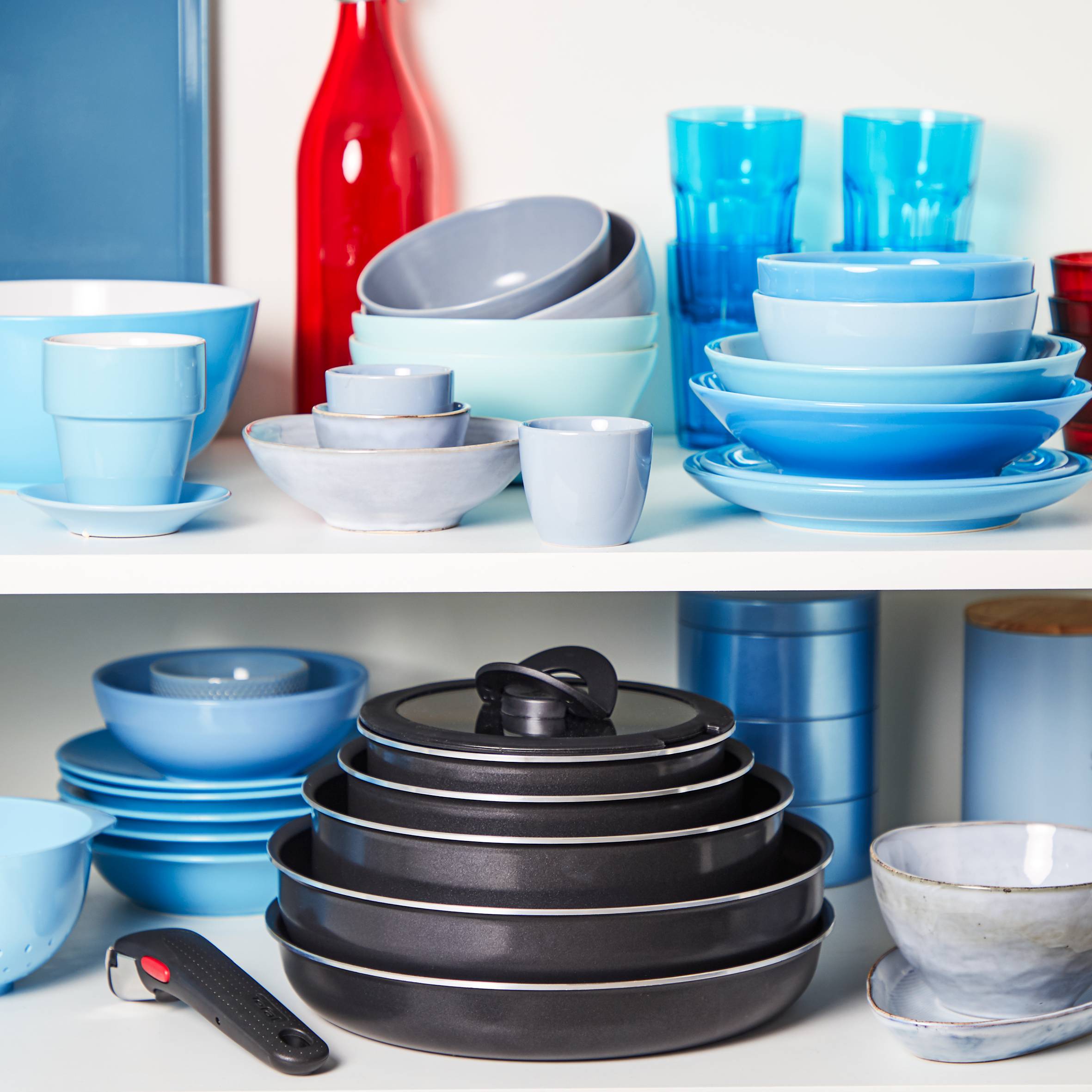 Ingenio Easy Cook 'N Clean L1549023  Set de 13 pièces - Non Induction