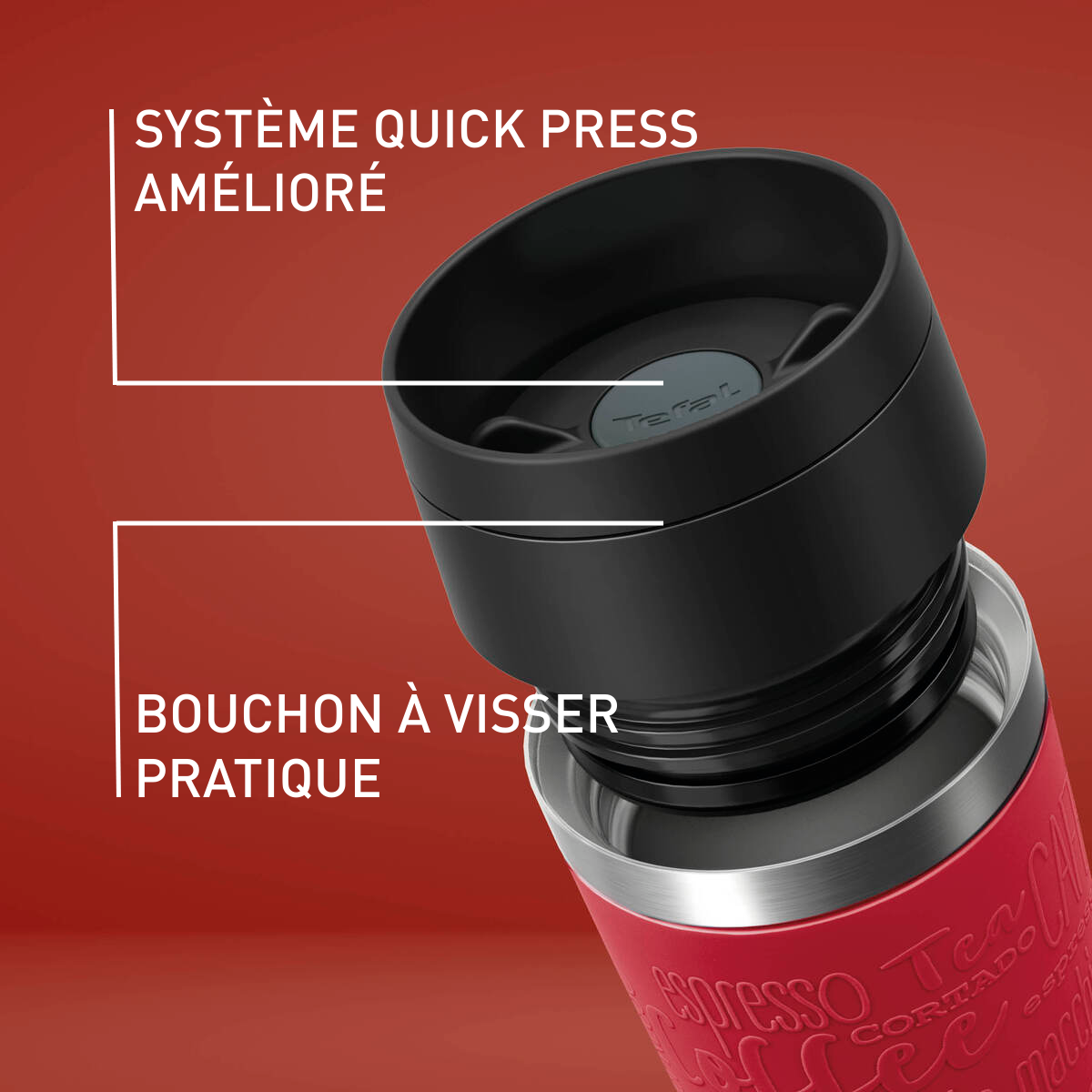 Travel Mug Classic N2020410 Mug isotherme - 0,36L - Rouge