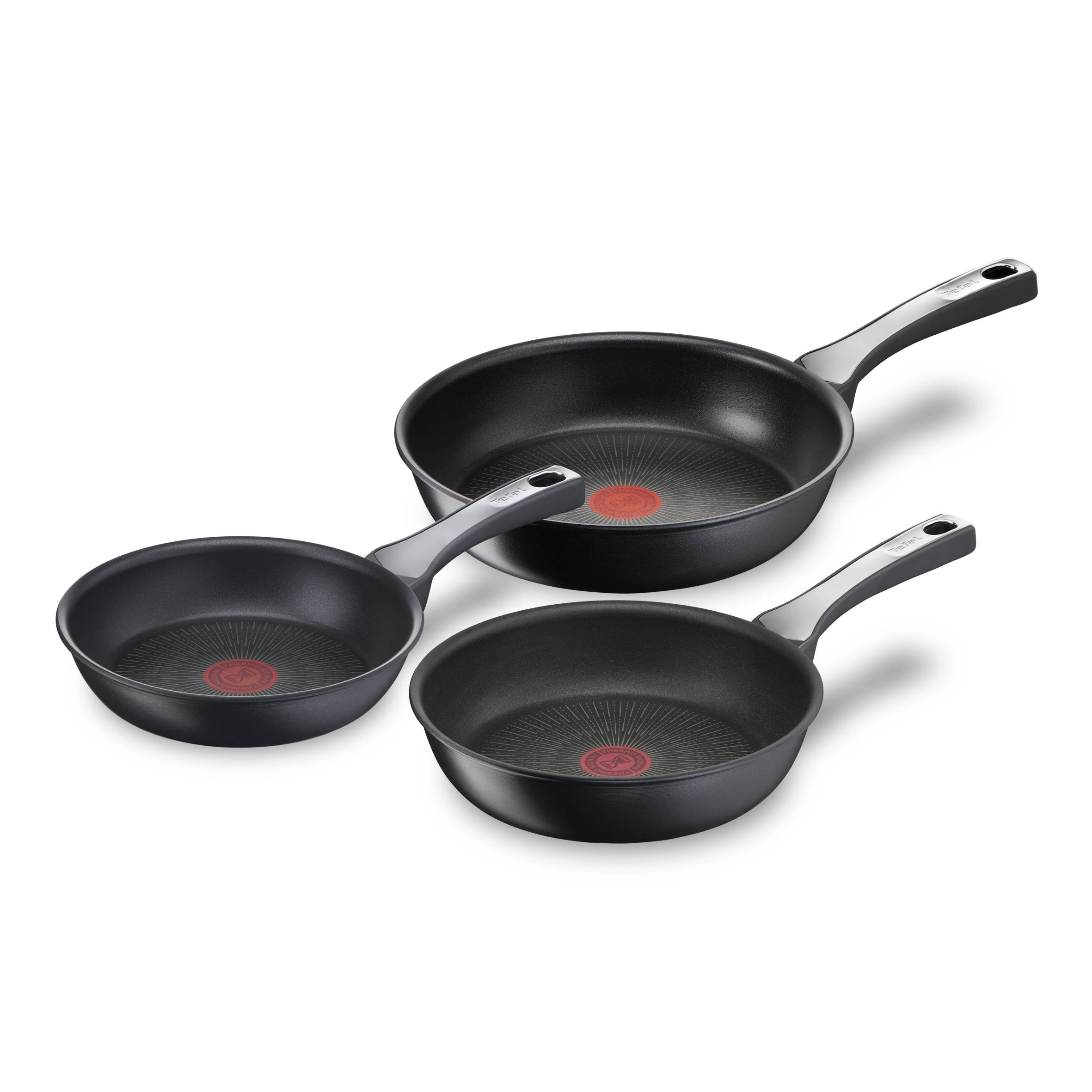 Unlimited On G2599102 Set van 3 braadpannen 20/24/28 cm