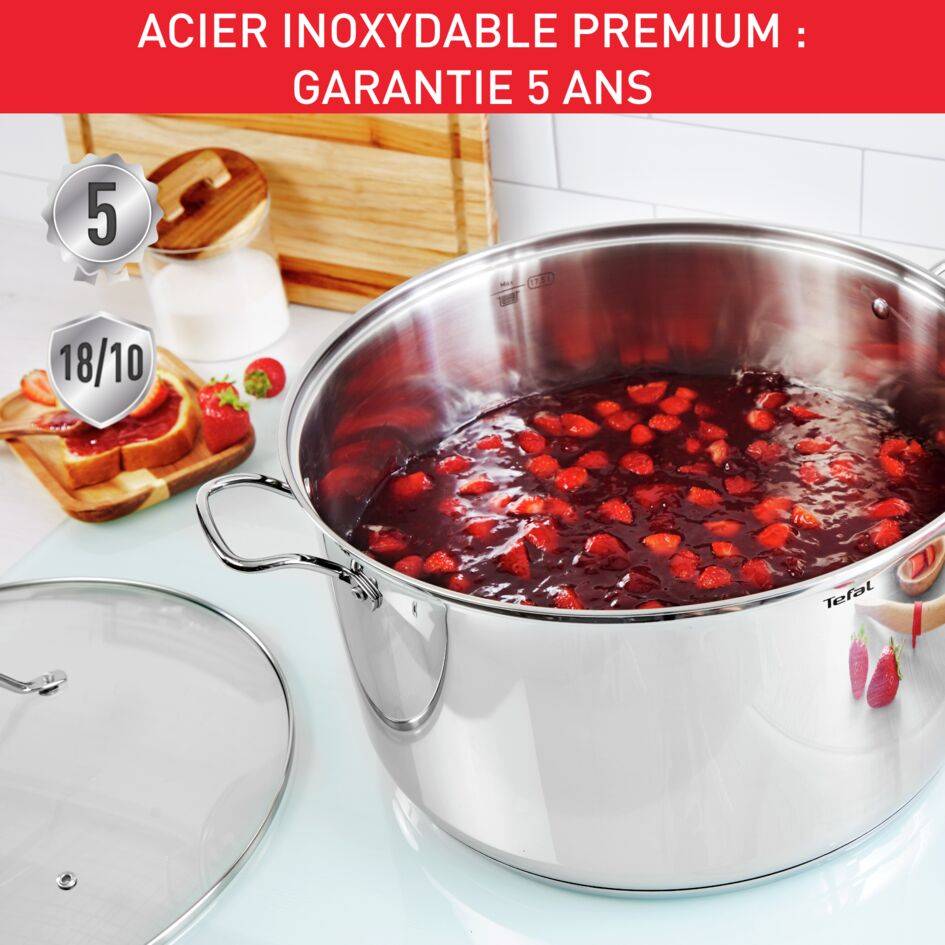 Intuition XL B8646904 Casserole inox - 30 cm - Induction