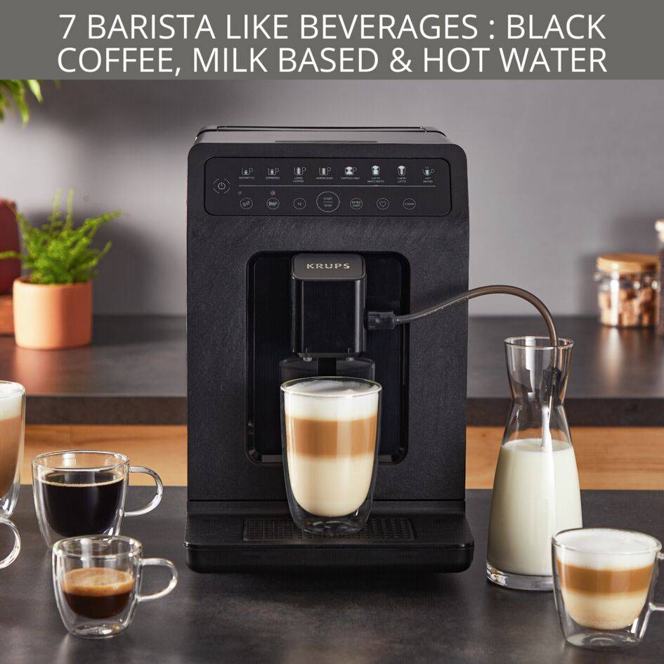 Evidence Eco-Design EA897B10 Machine à Espresso automatique à grains - 8 recettes de café - 2,3L