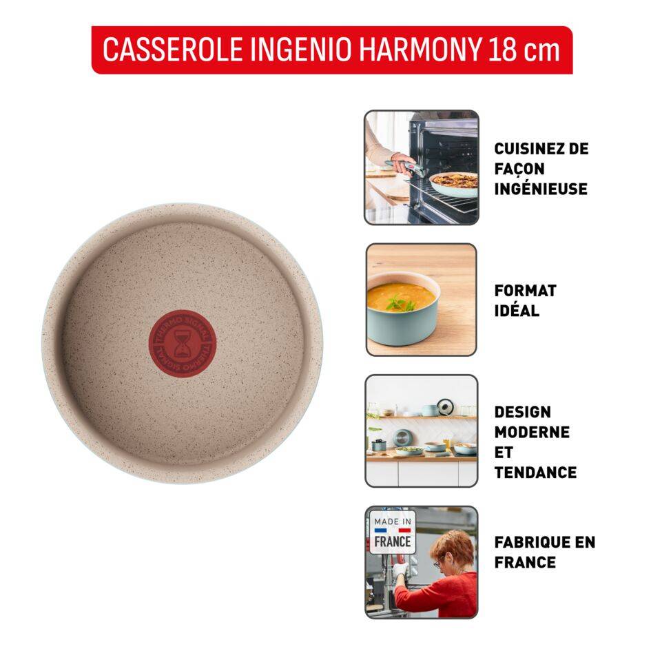 Ingenio Harmony L8042902 Poêlon - 18 cm