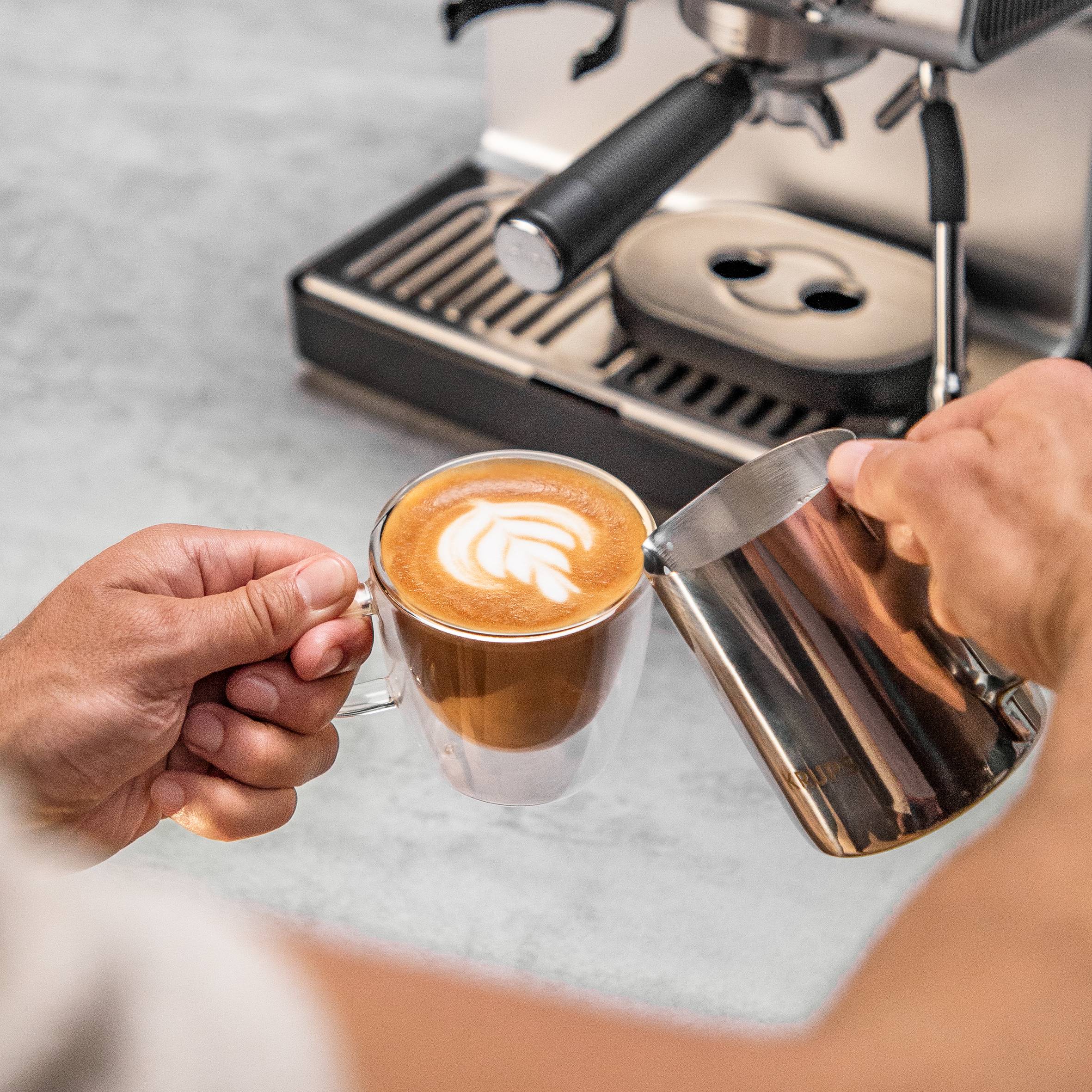 KRUPS Barista, Pot à lait, Acier inoxydable, 35&nbsp;cl