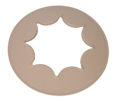 Beige vorkenhouder TS-01028030