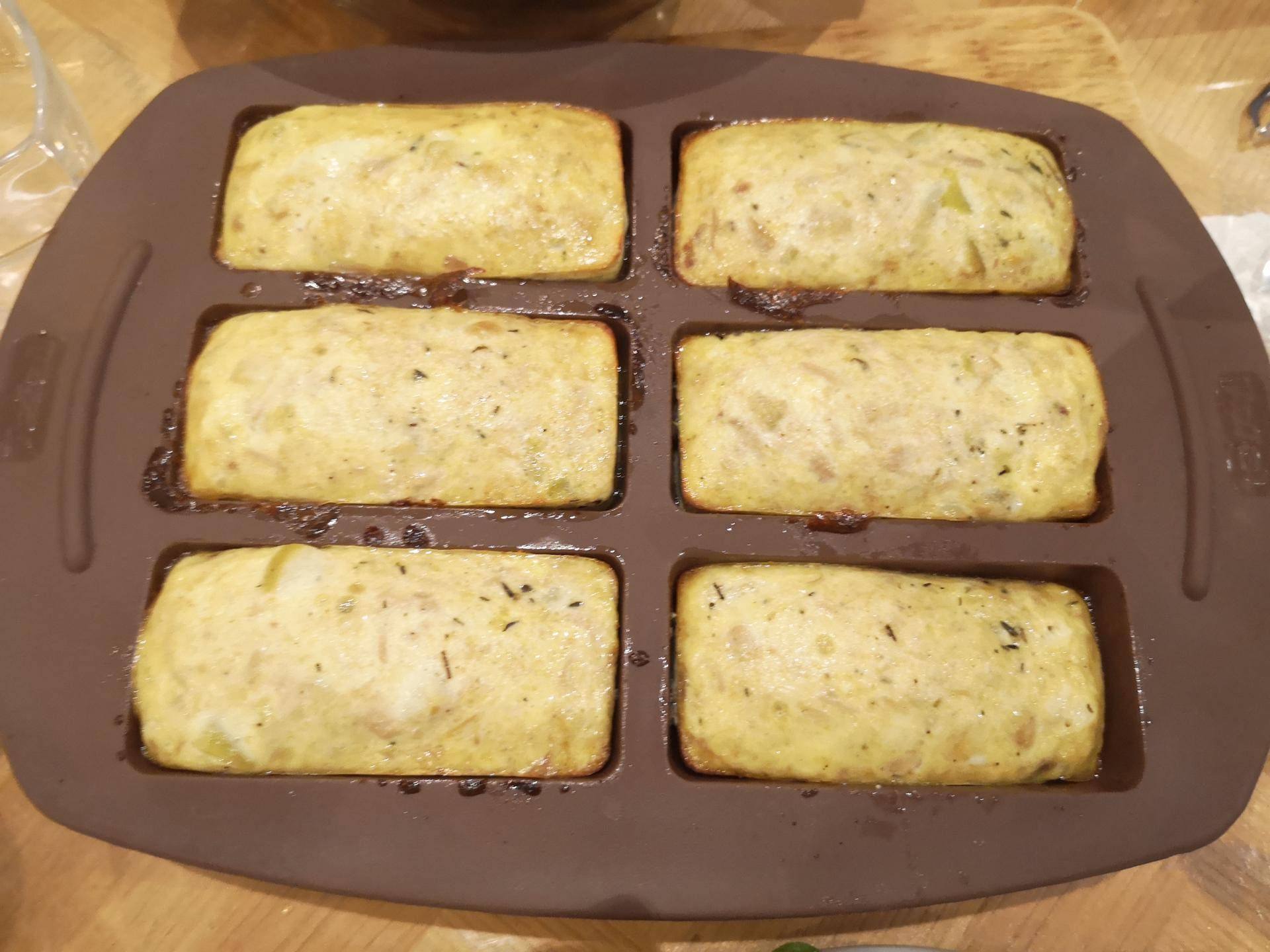 Quiche sans pâte au thon et courgettes - Recepten Cake Factory | Tefal