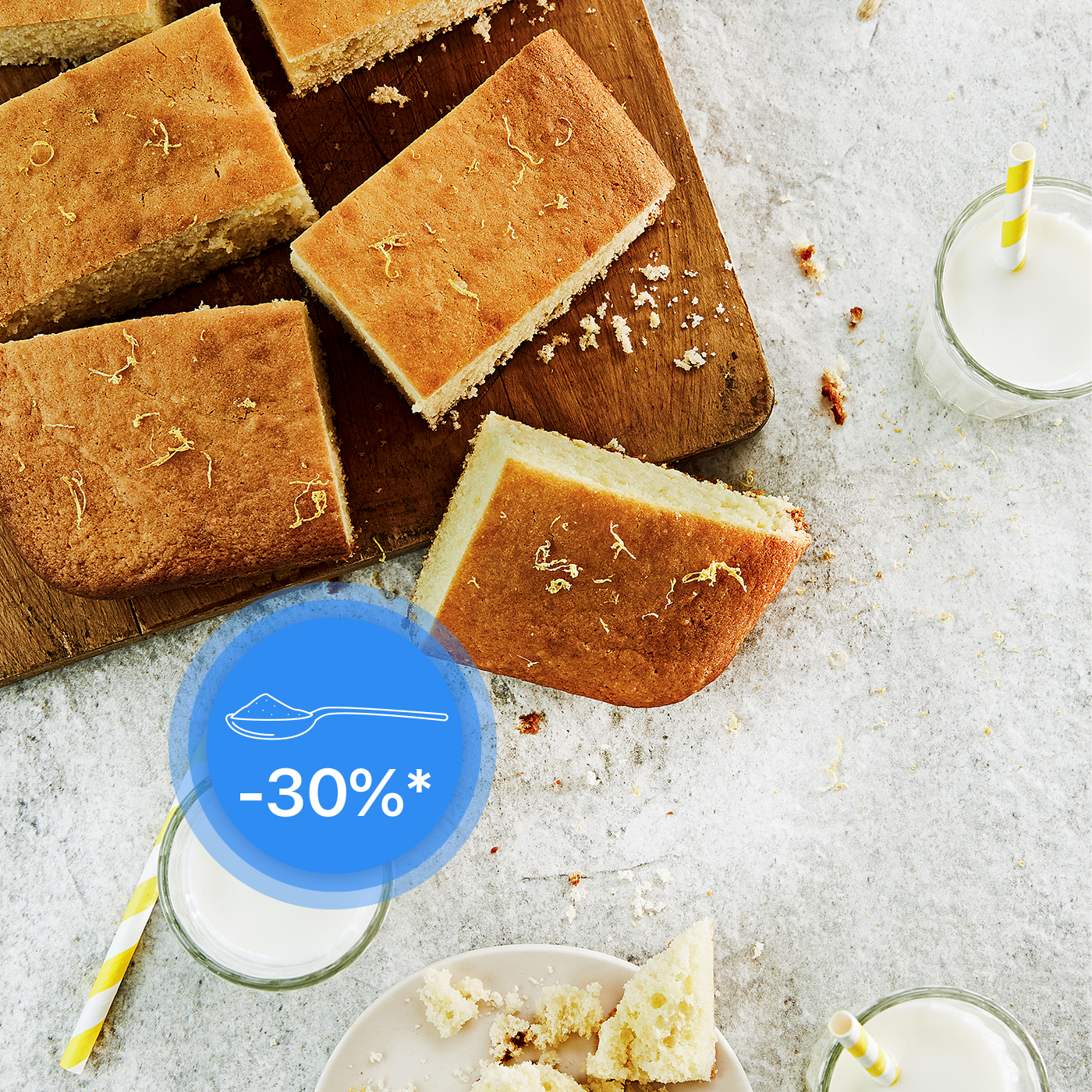 Réduit en Sucre*: Gâteau au yaourt et citron - Recepten Cake Factory | Tefal
