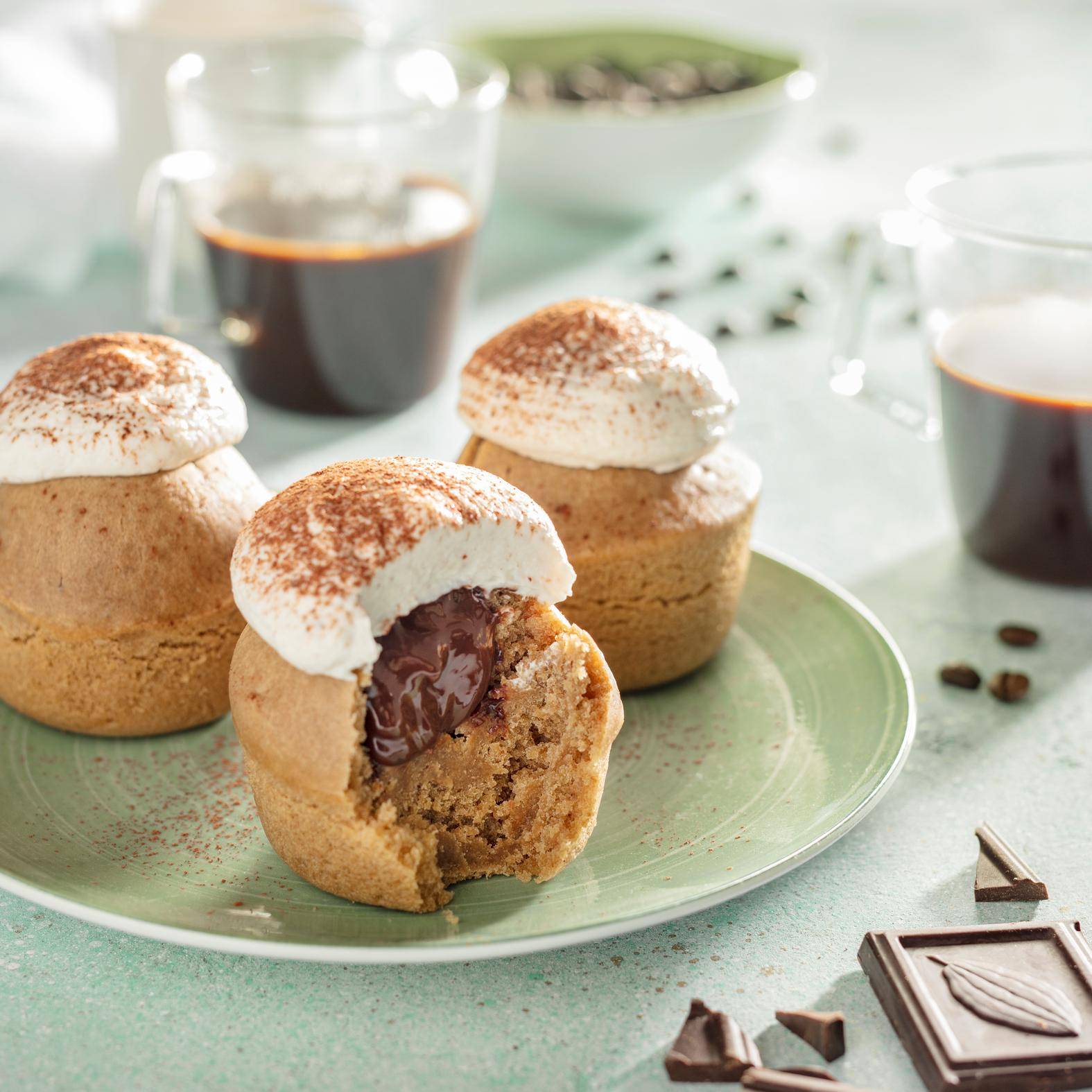 Muffins façon tiramisu vegan - Recette Cake Factory Infinity | Tefal