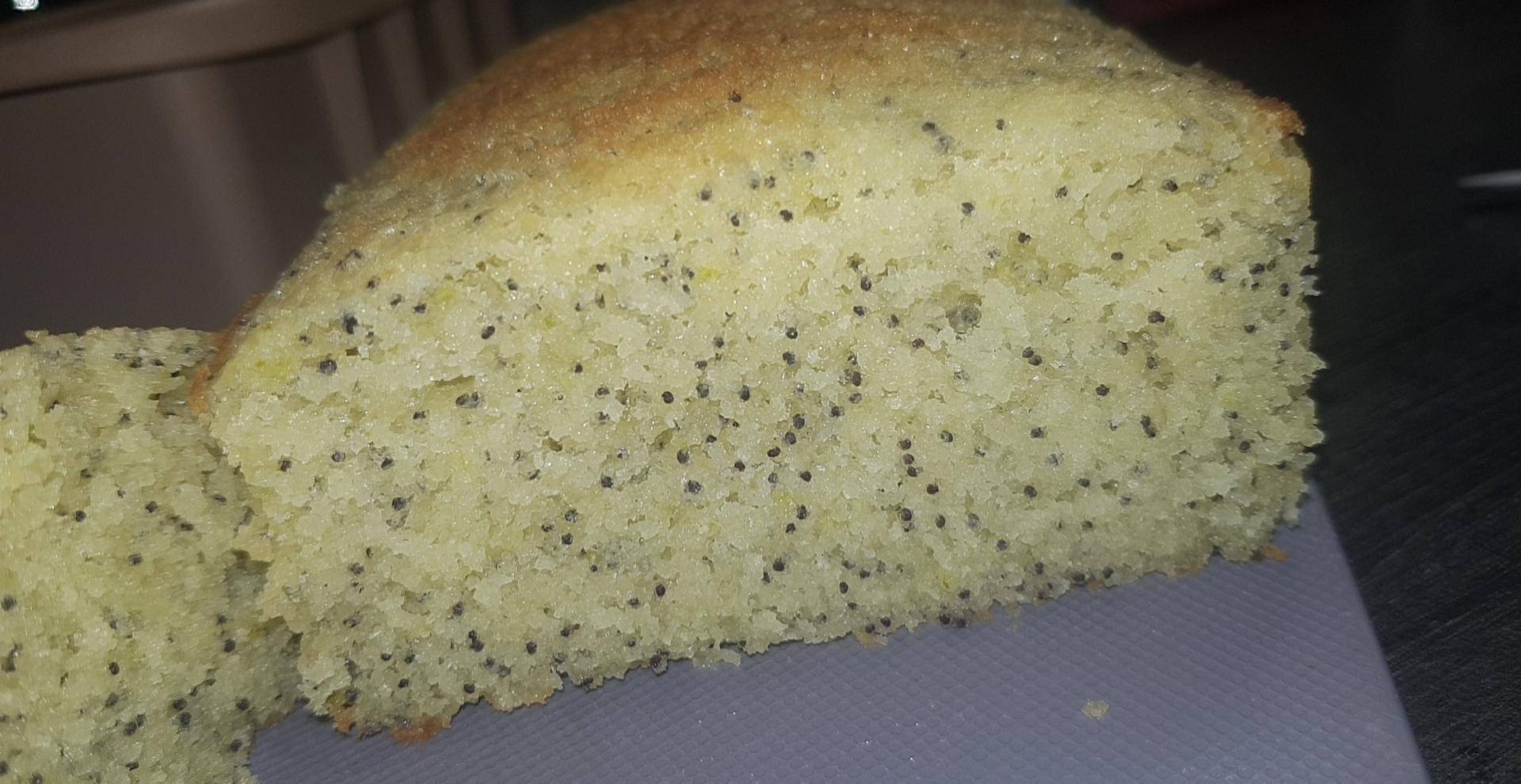 Cake au citron vert et graines de pavot - Recepten Cake Factory | Tefal