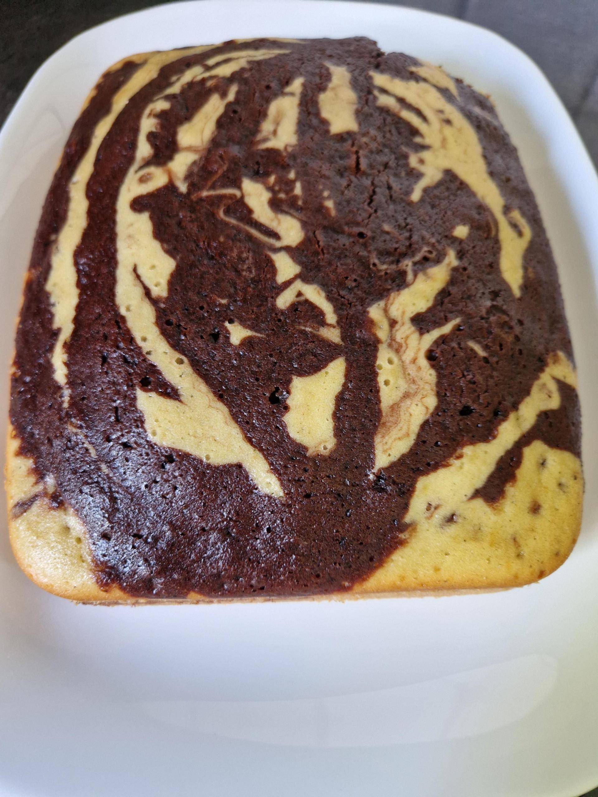 Marbré au lait d'amande - Recette Cake Factory | Tefal