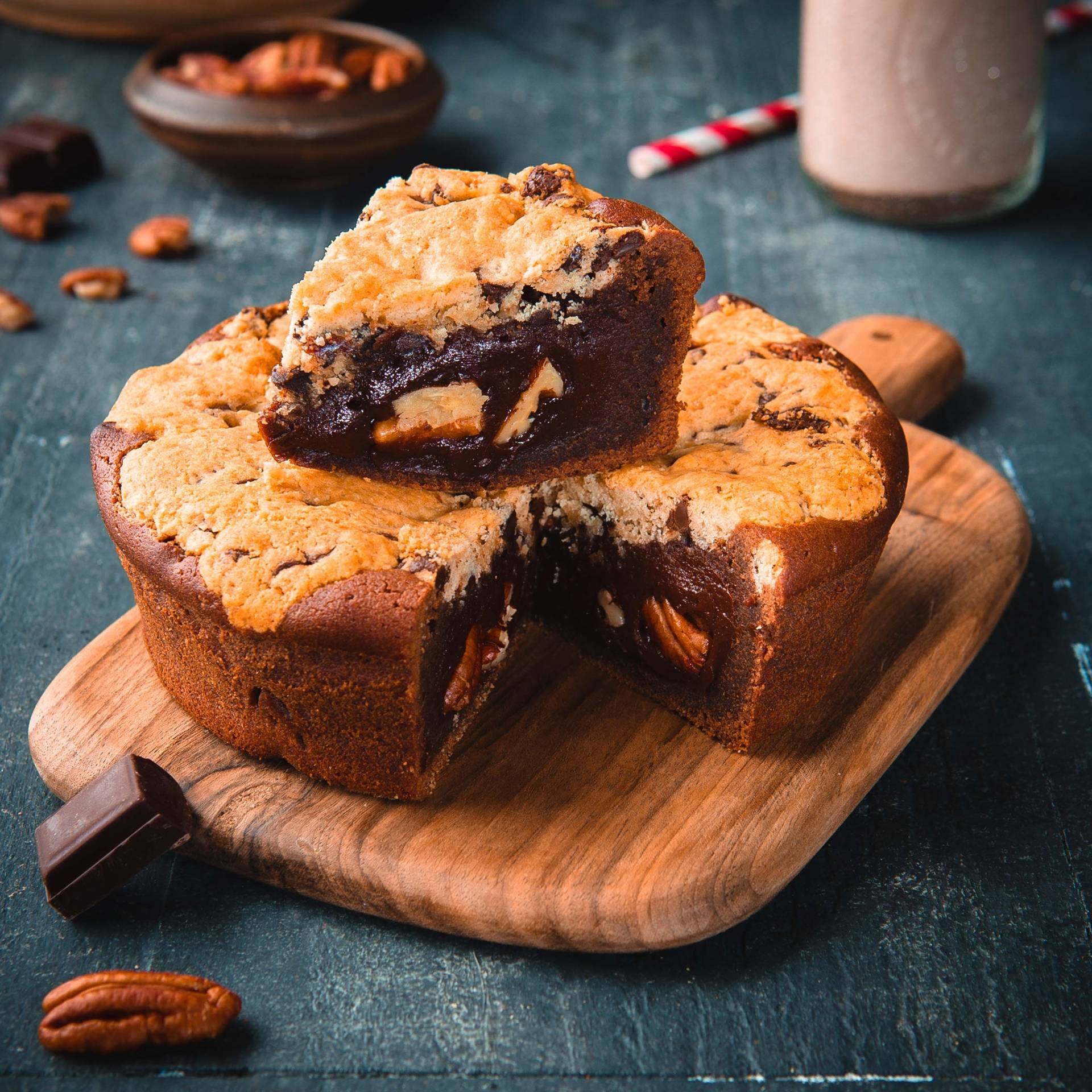 Maxi brookie - Recette Cake Factory Délices | Tefal