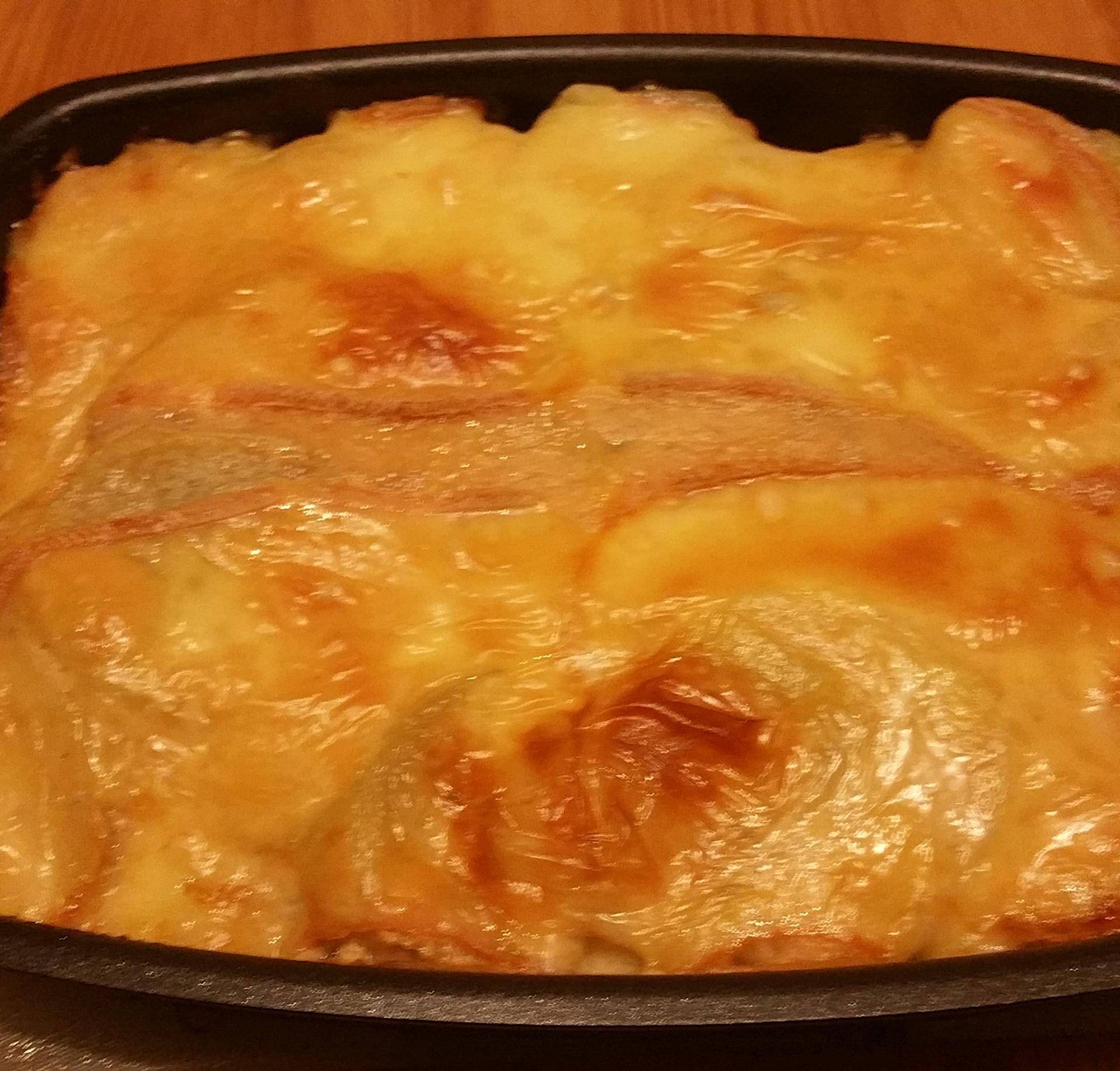 Gratin pommes de terre et poireaux - Recette Cake Factory | Tefal