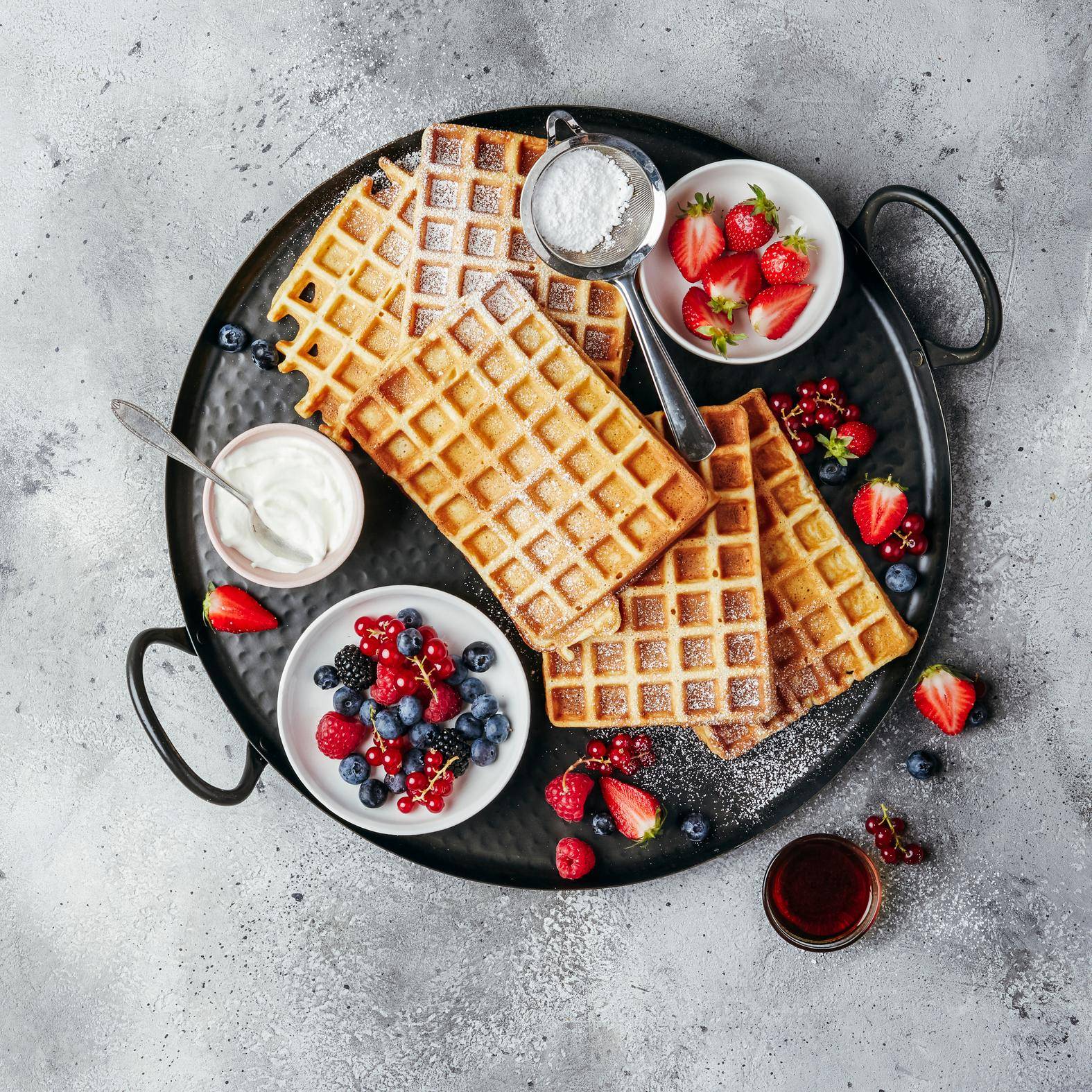 Gaufres aux fruits - Recette OptiGrill 2in1 | Tefal