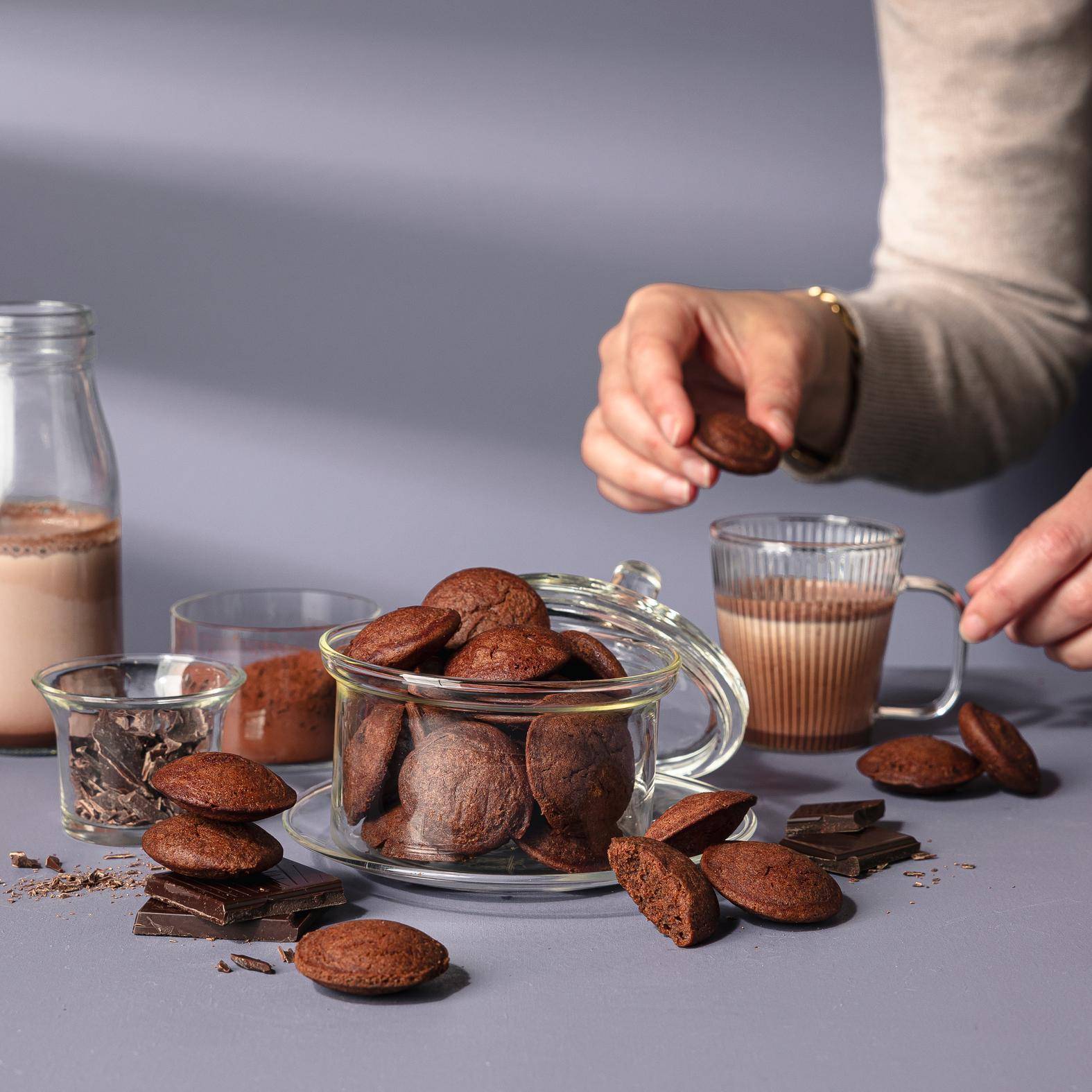 Chocolade hapjes - Recepten Snack Collection MECHANICAL | Tefal
