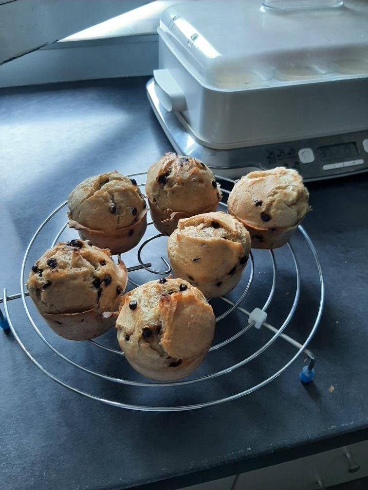 Petit pain banane pépite choco - Recette Cake Factory Délices | Tefal