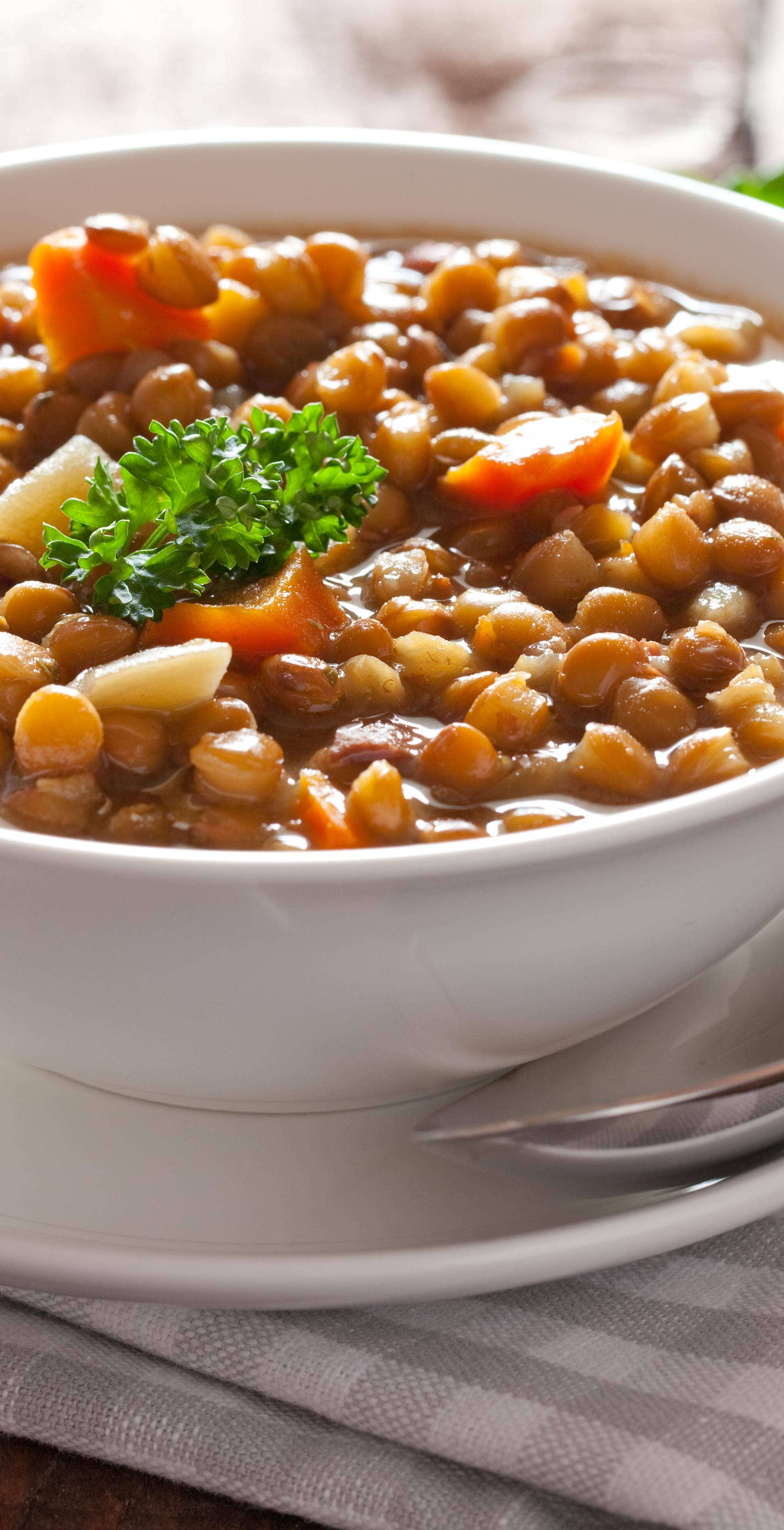 Lentilles vertes aux petits légumes - Recette undefined | Tefal