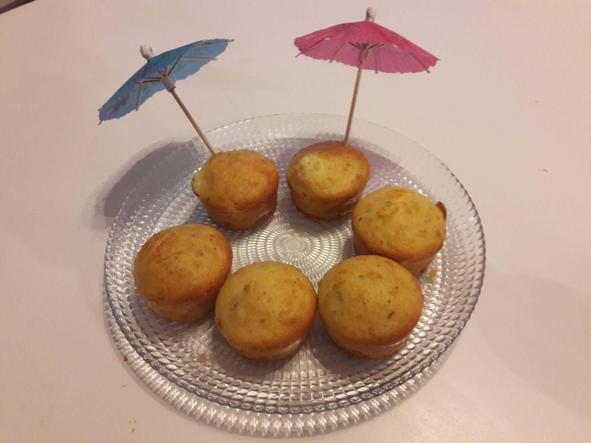 Muffins au boursin - Recette Cake Factory | Tefal
