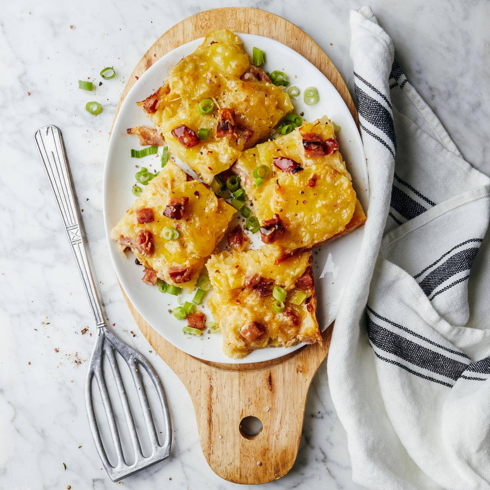 Gratin de pommes de terre à la saucisse - Recette OptiGrill 2in1 | Tefal