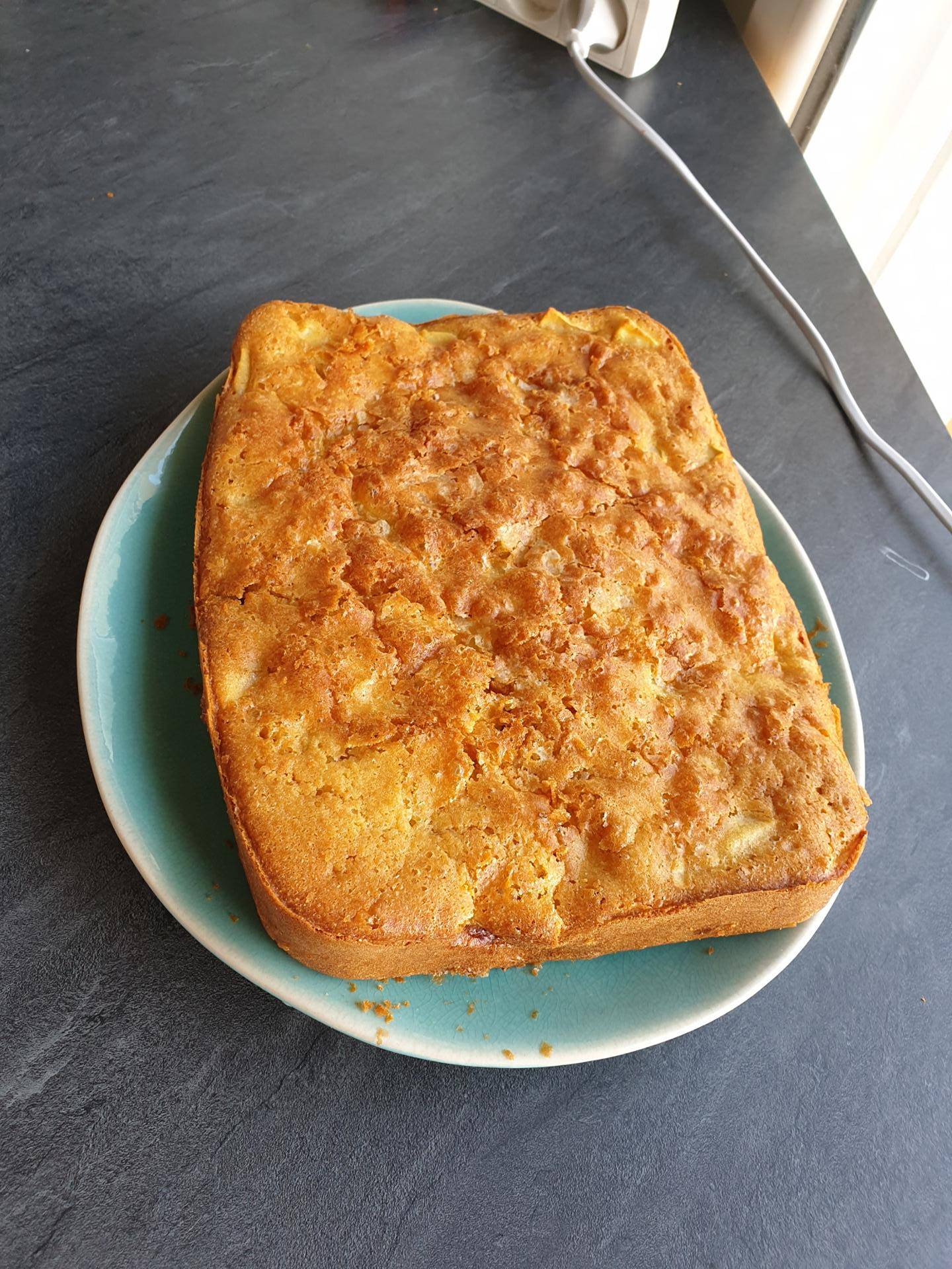 Gateau madeleine aux pommes - Recepten Cake Factory | Tefal