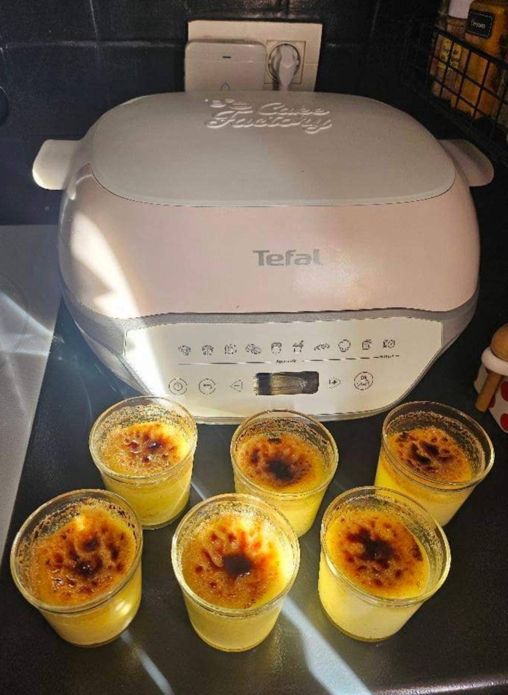 Crèmes brûlées - Recette Cake Factory Infinity | Tefal