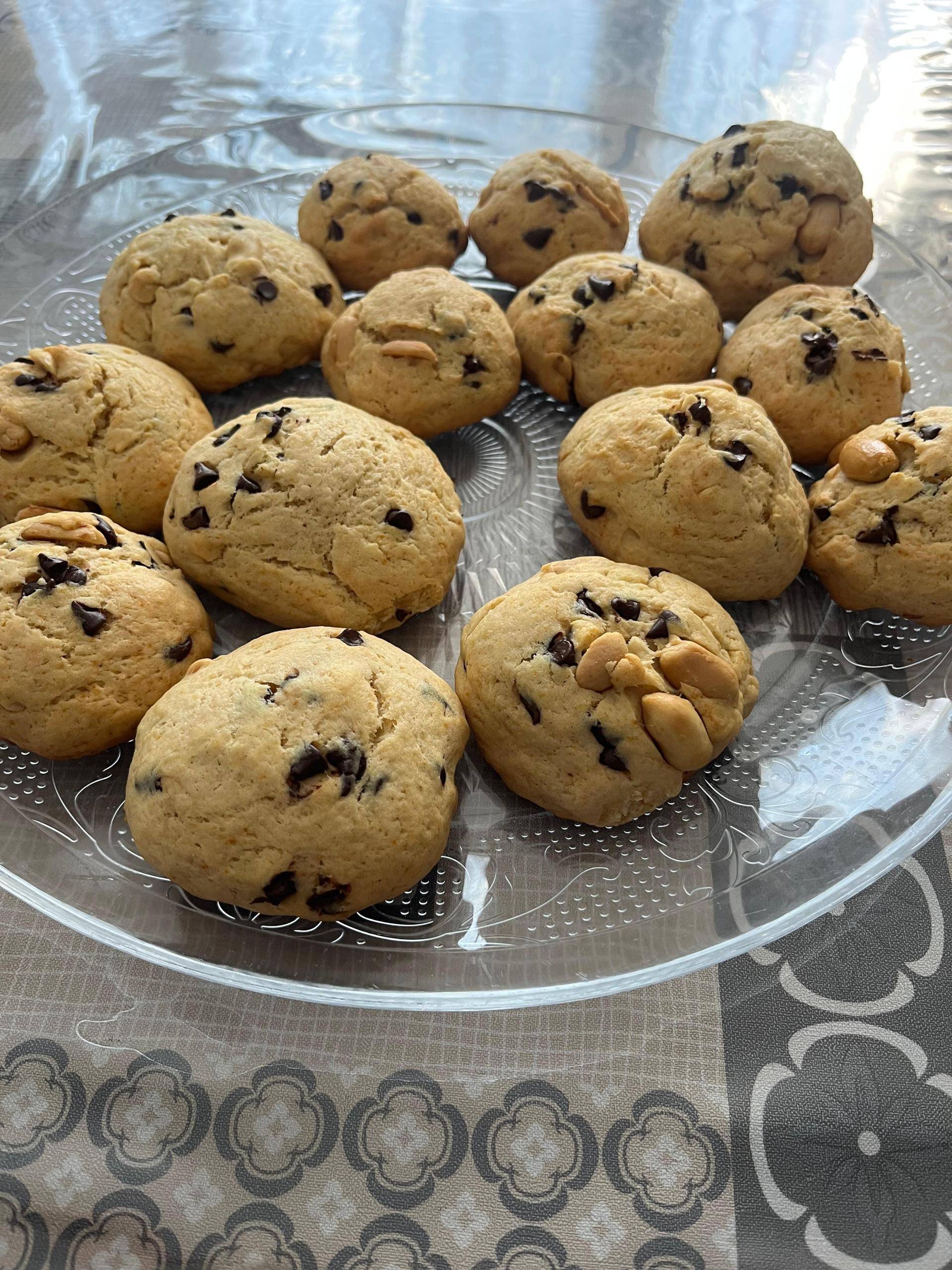 Cookies moelleux pépites chocolat et cacahuètes - Recette Cake Factory Infinity | Tefal