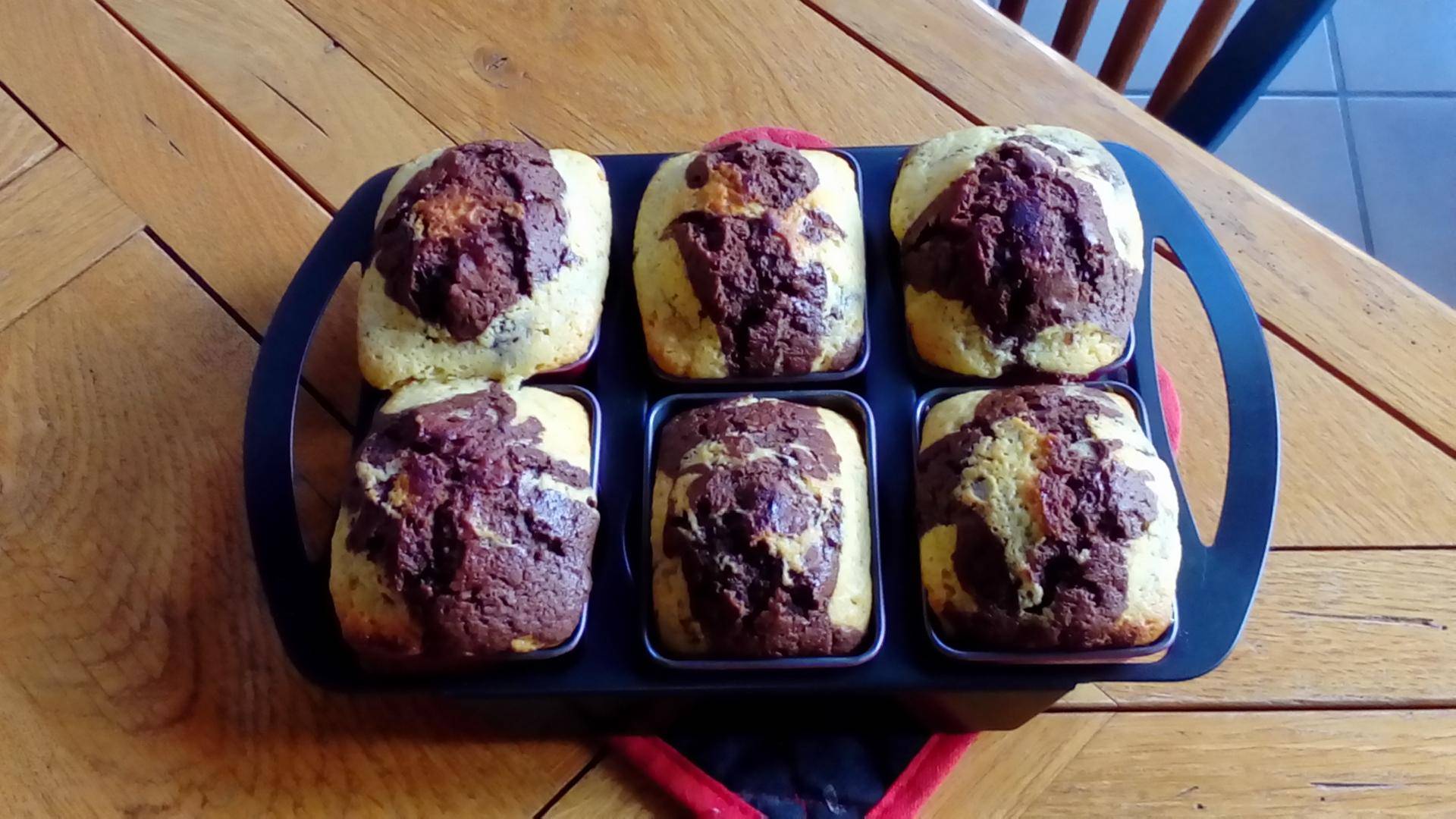 Petits marbrés chocolats - Recepten Cake Factory Délices | Tefal
