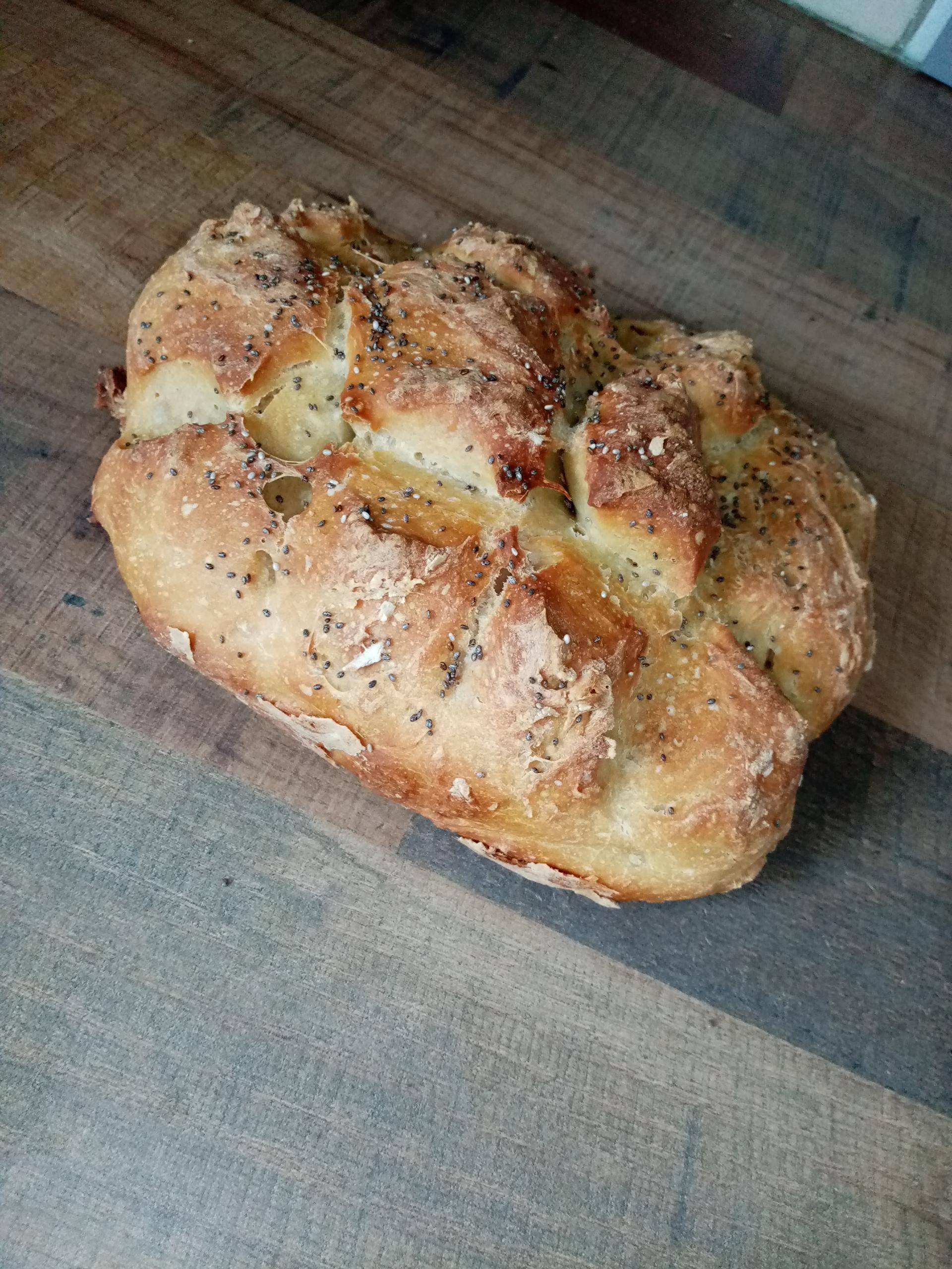 Pain aux graines de chia - Recepten Cake Factory | Tefal