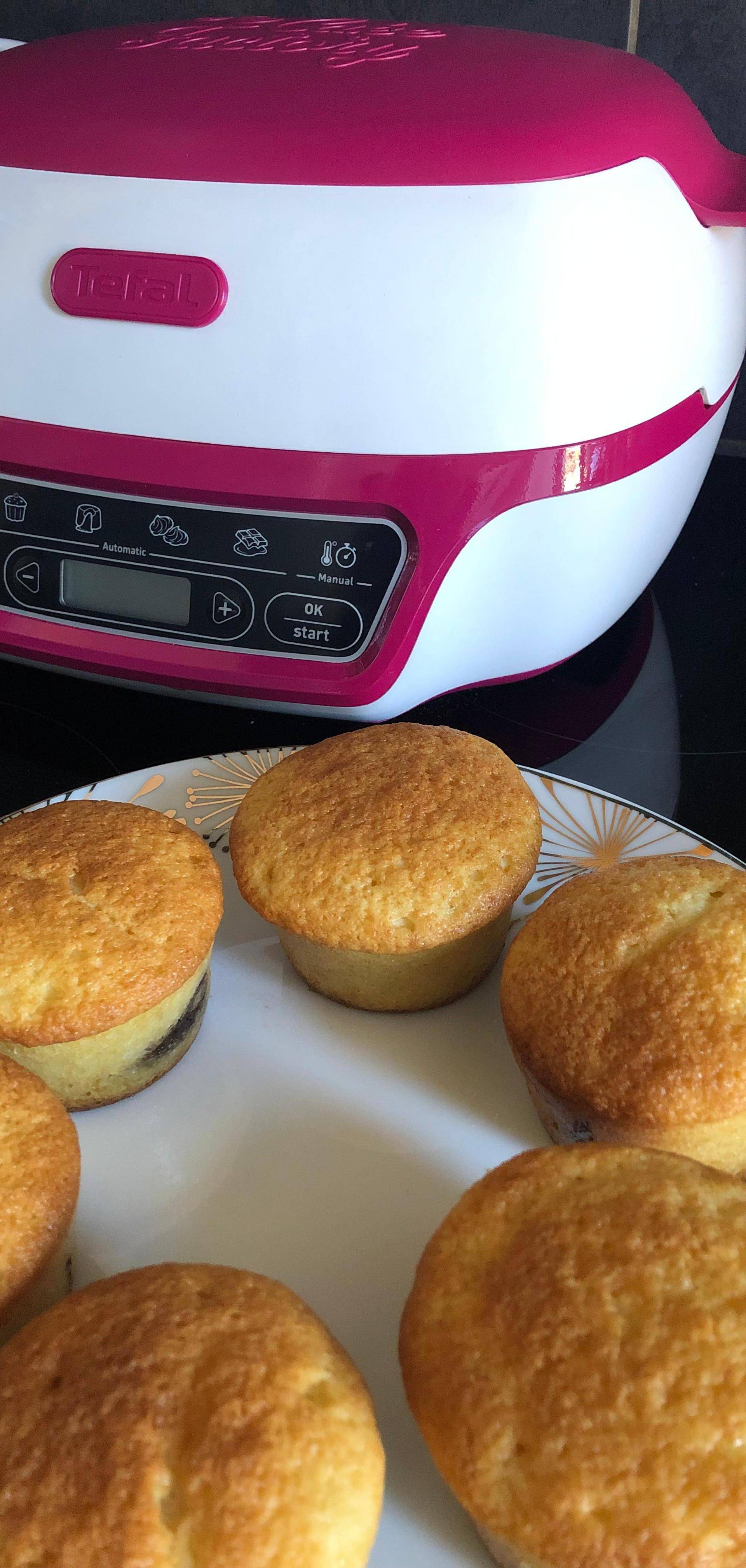 Muffins Coeur Fondant au Nutella - Recette Cake Factory | Tefal