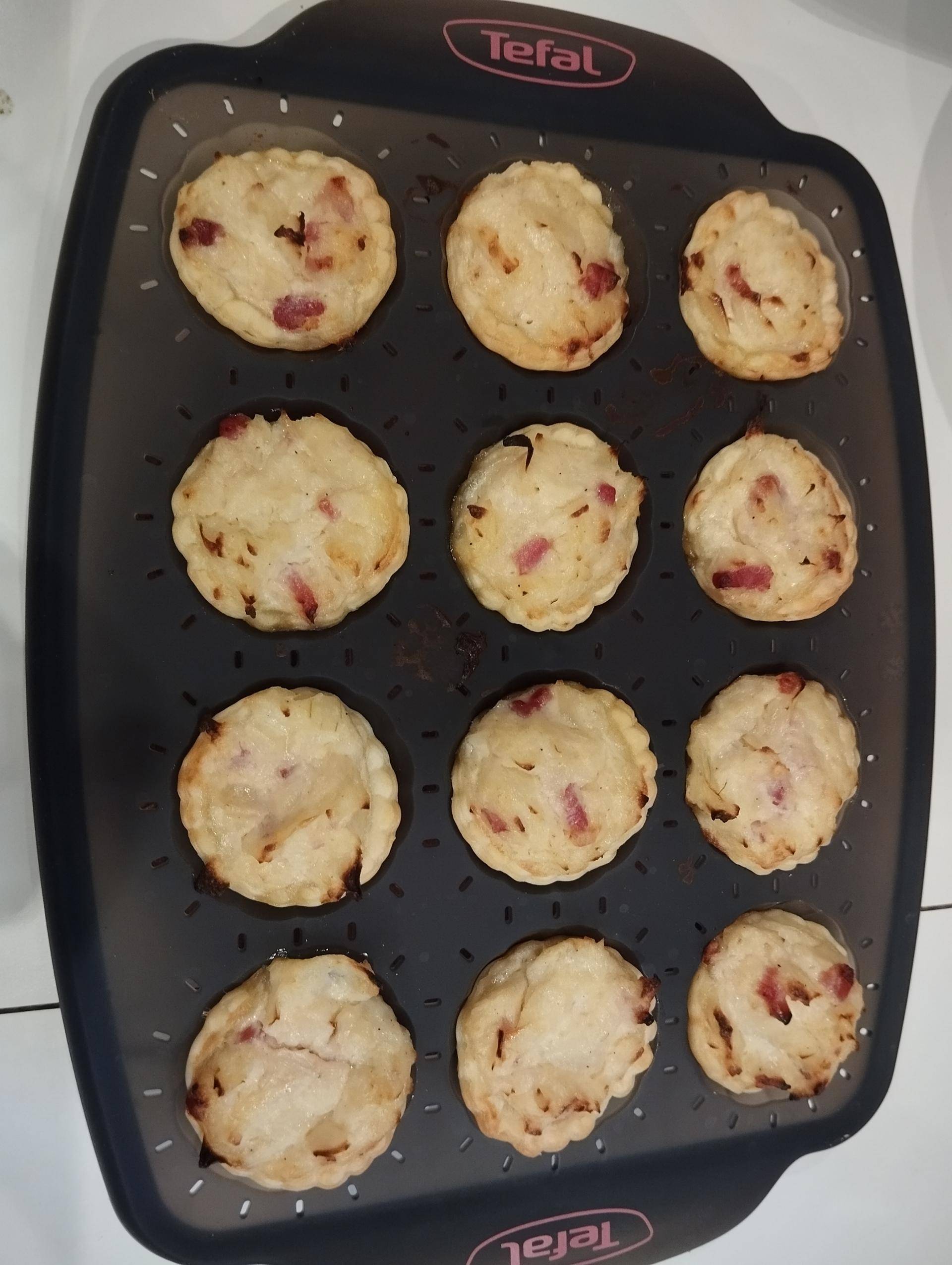 Mini tarte à l'oignon - Recepten Cake Factory | Tefal