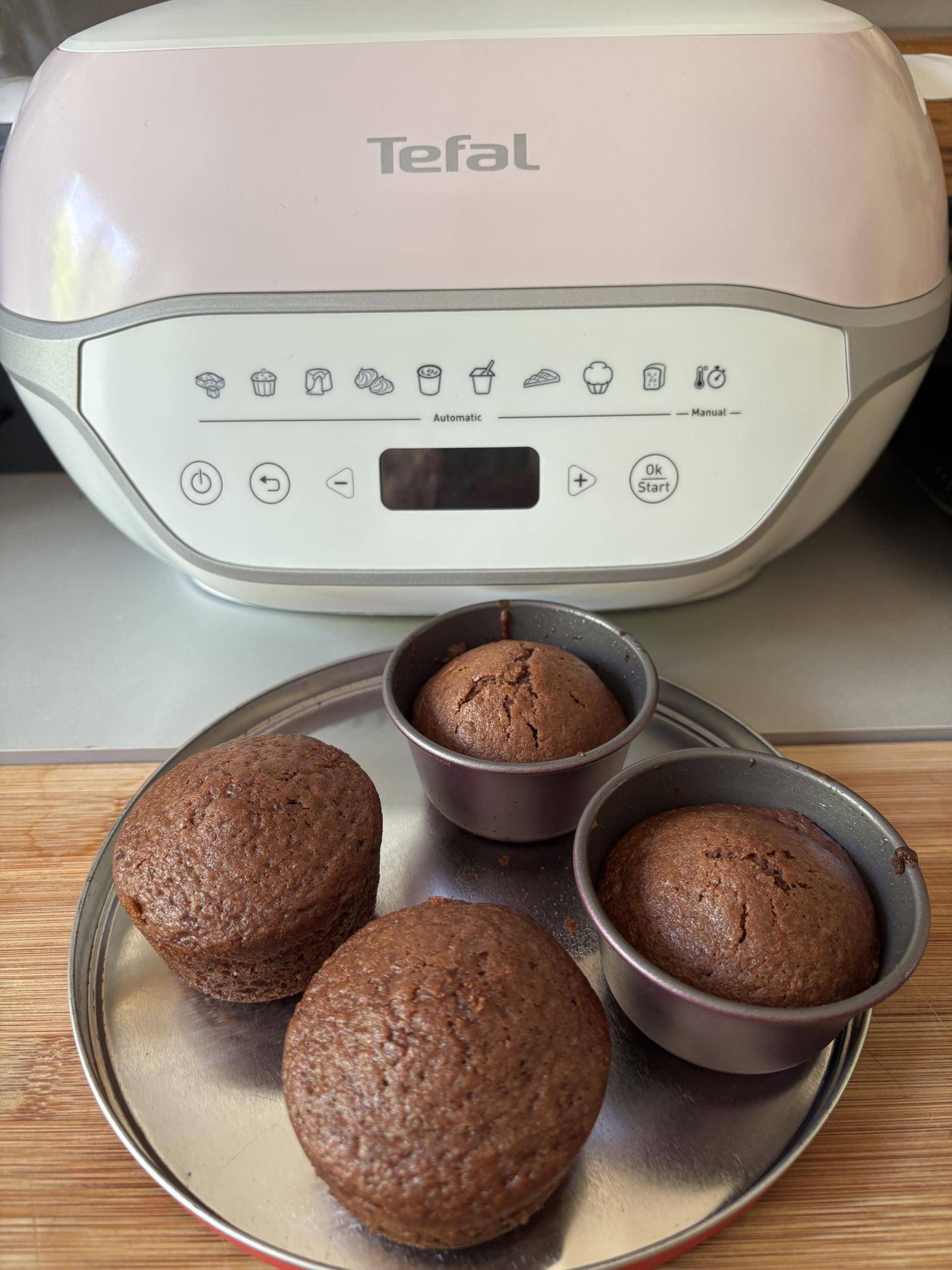 Muffin yaourt chocolat - Recette Cake Factory Infinity | Tefal