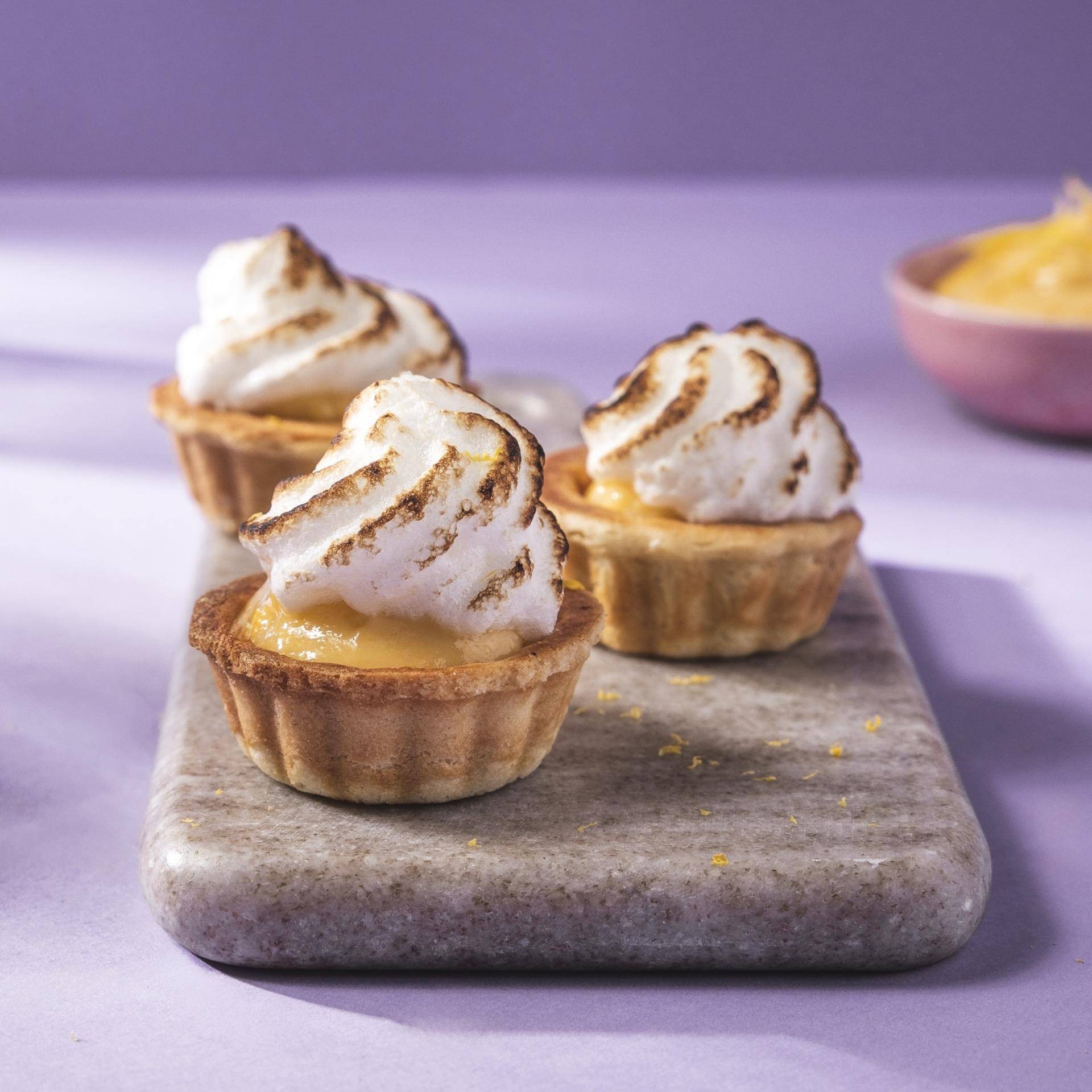 Mini-tartelettes au citron meringué - Recette Snack Collection MECHANICAL | Tefal