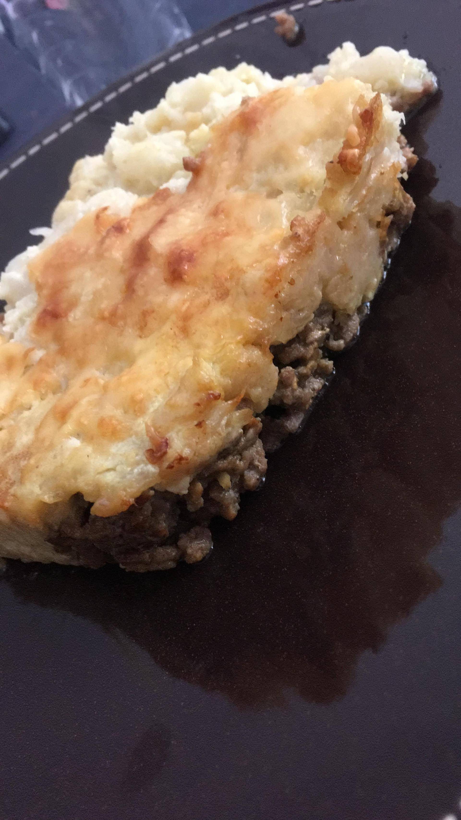 Hachis Parmentier de chou fleur - Recepten Cake Factory | Tefal