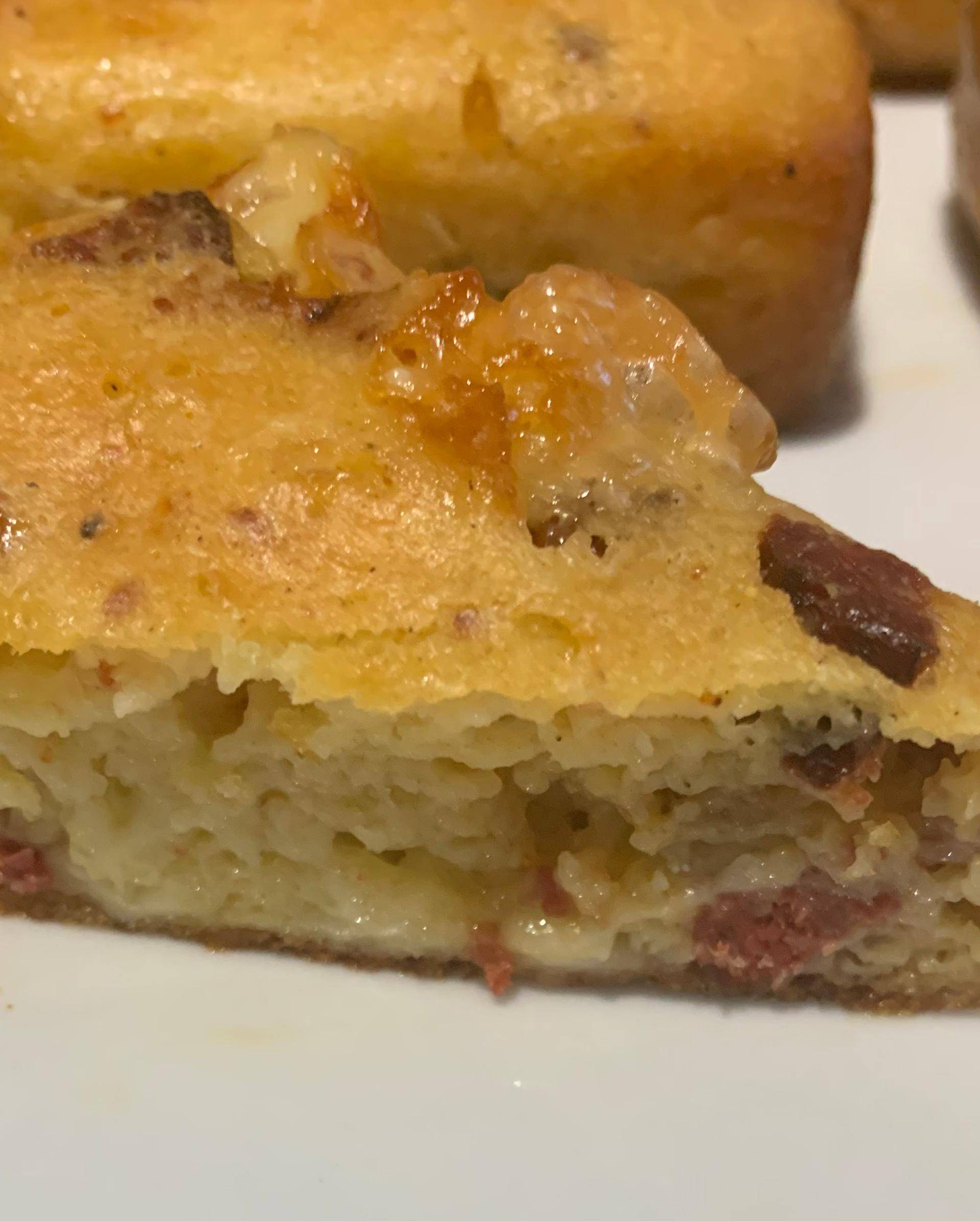 Cake merguez poivrons et comté - Recette Cake Factory | Tefal